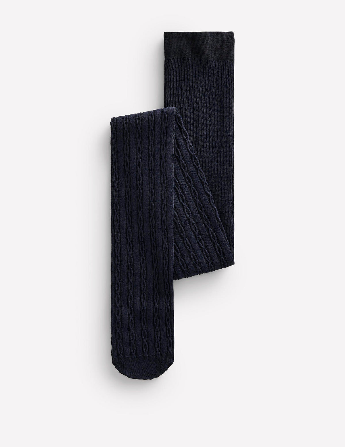 Strumpfhose mit Zopfstrickmuster-Aqua Marine Marl-1