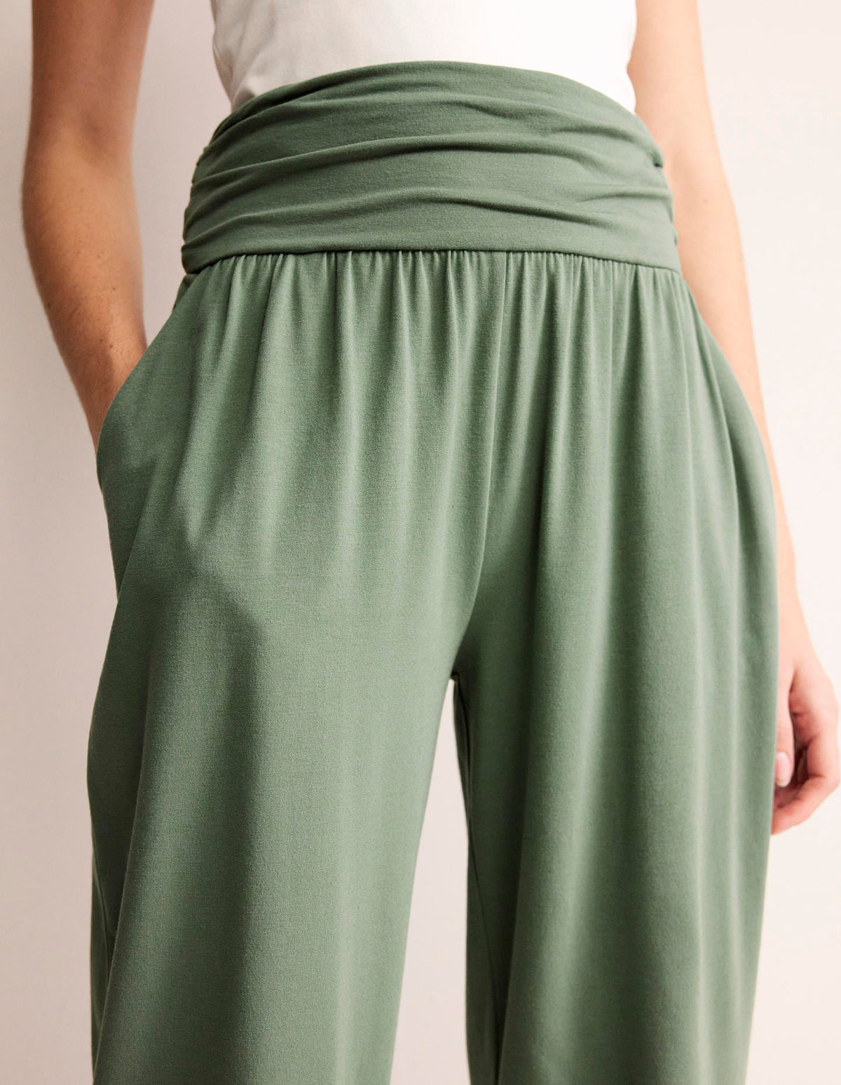 Hareem Jersey-Jogginghose-Erlengrün - Image 2