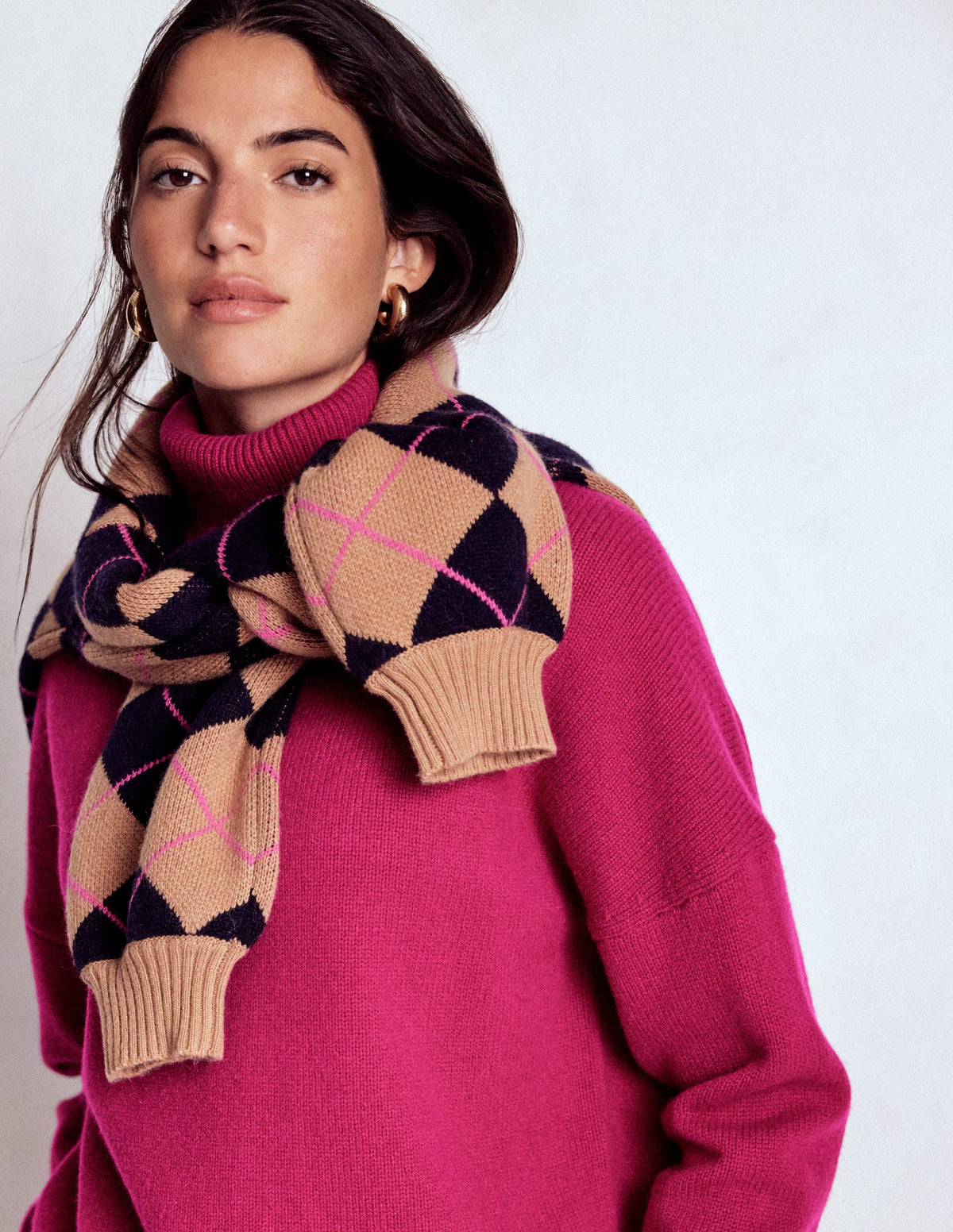 Polly Merino-Rollkragenpullover-Sorbet-Rosa - Image 5