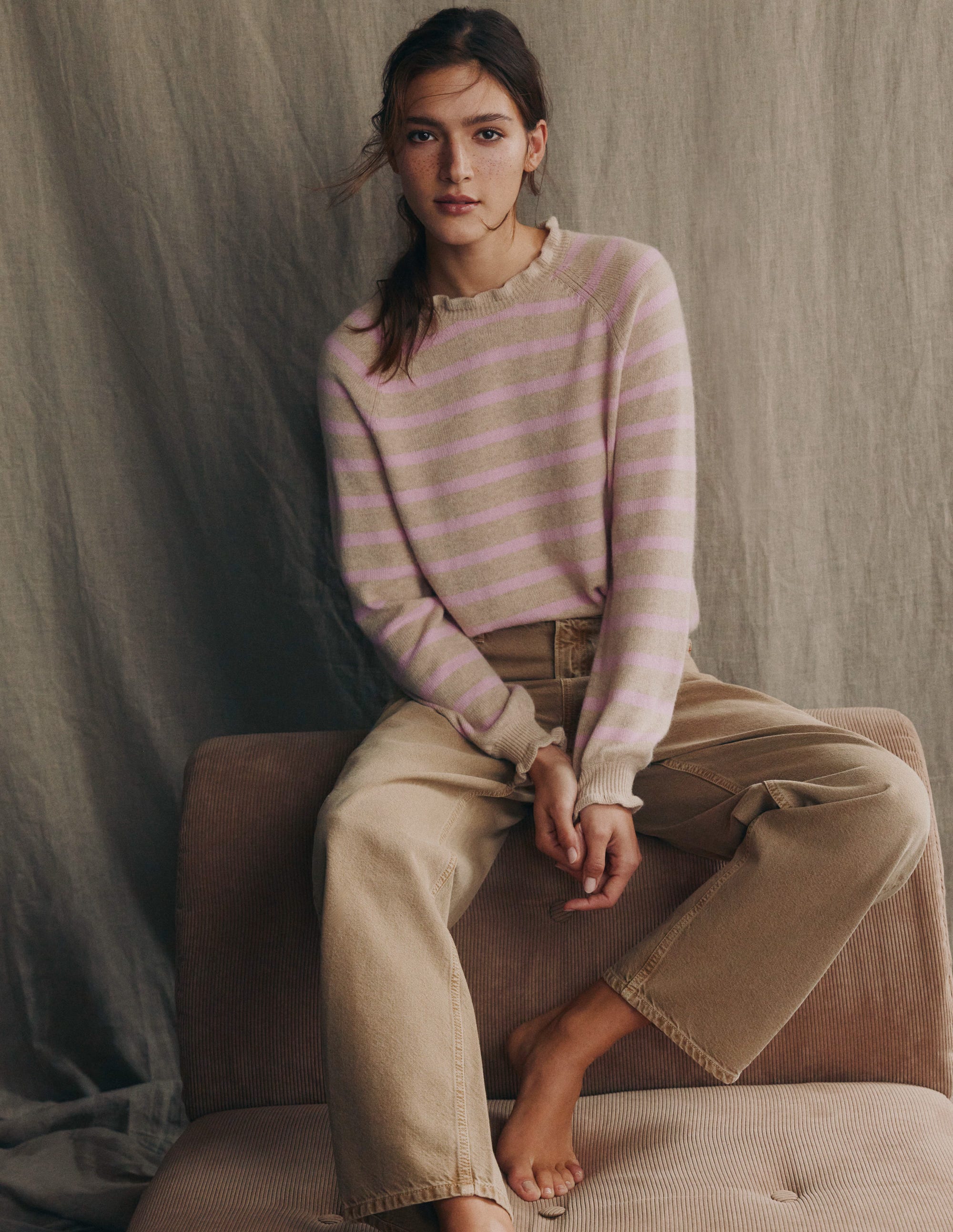 Barrel-Jeans-Tabakbraun - Image 6