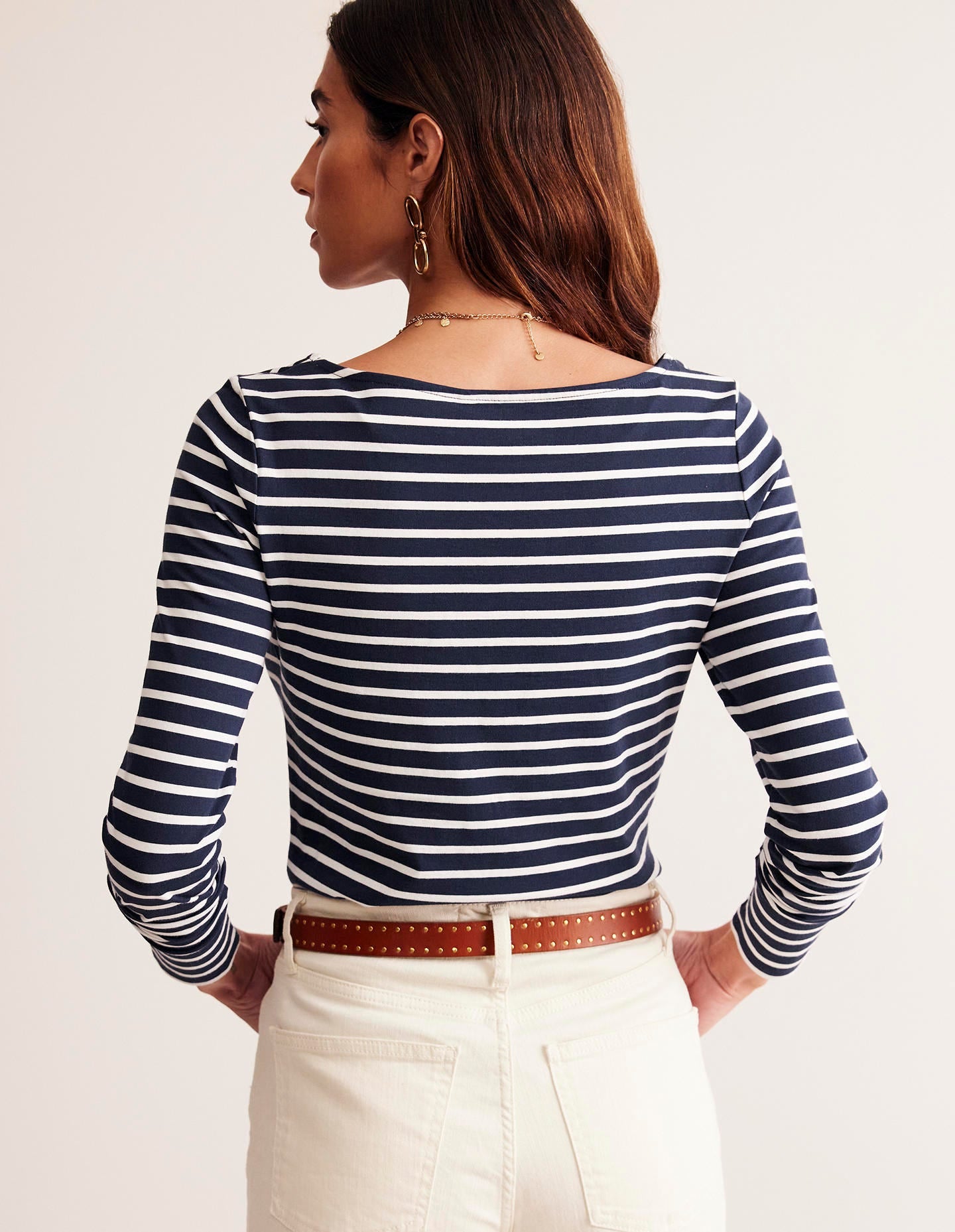 Ella Breton-Shirt mit langen Ärmeln-Black-3
