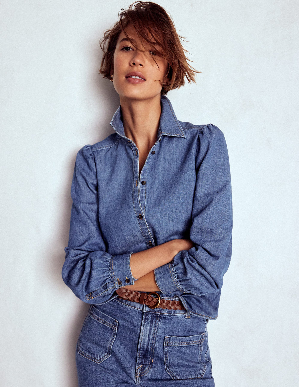 Cara Jeanshemd-Medium Vintage-2