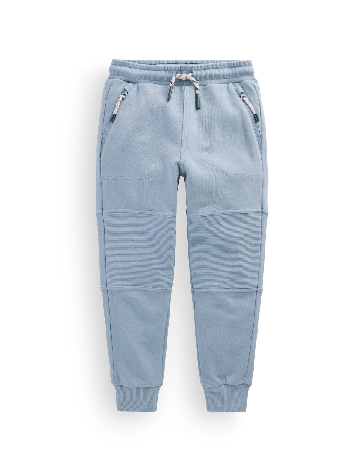 Bas de jogging à genoux renforcés-Bleu français - Image 1