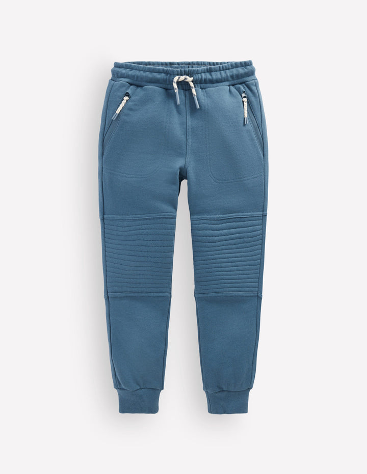 Bas de jogging à genoux renforcés-BLEU SARCELLE AUTHENTIQUE