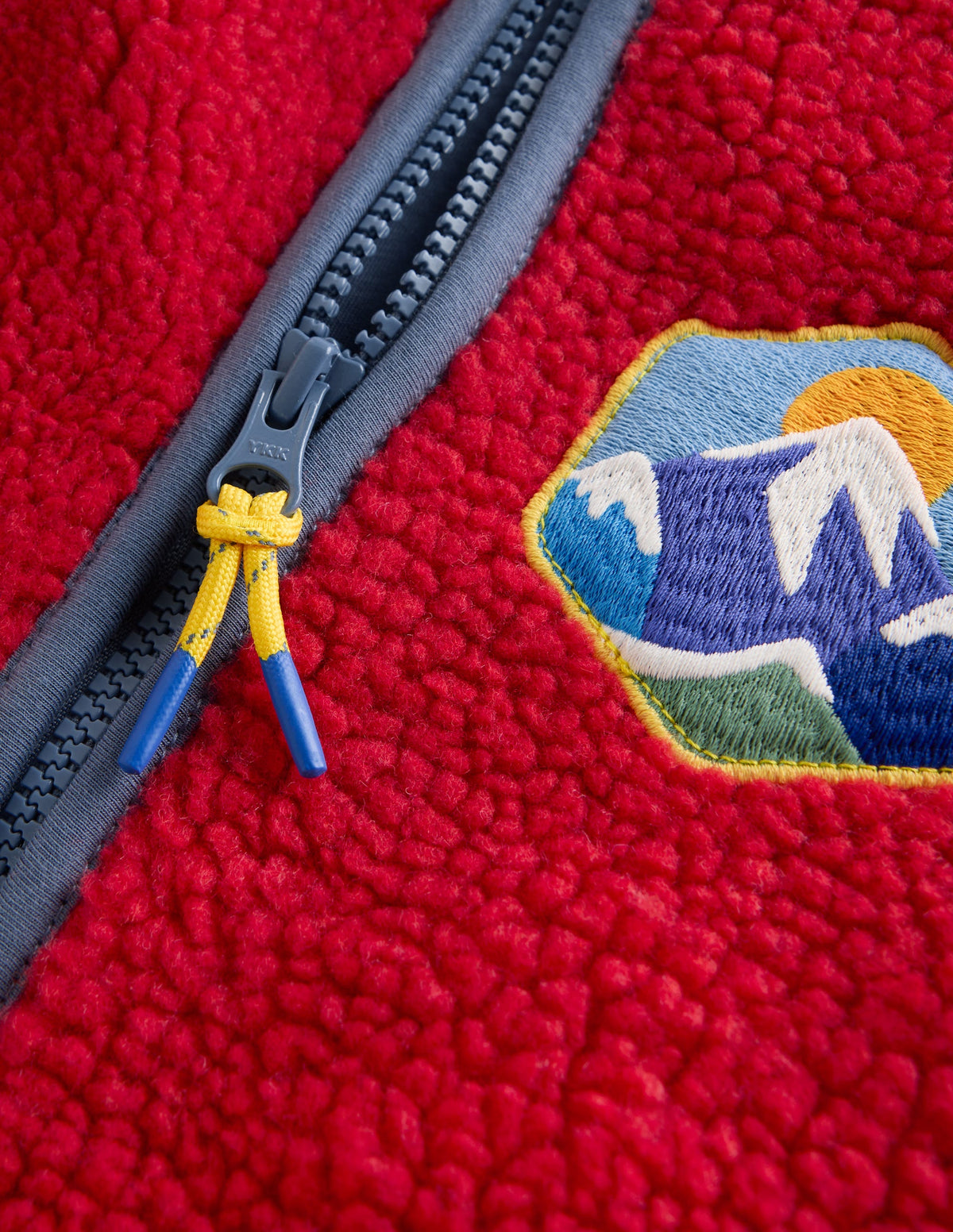 Kuschelige Teddyfell-Jacke-Blockfarben - Image 3