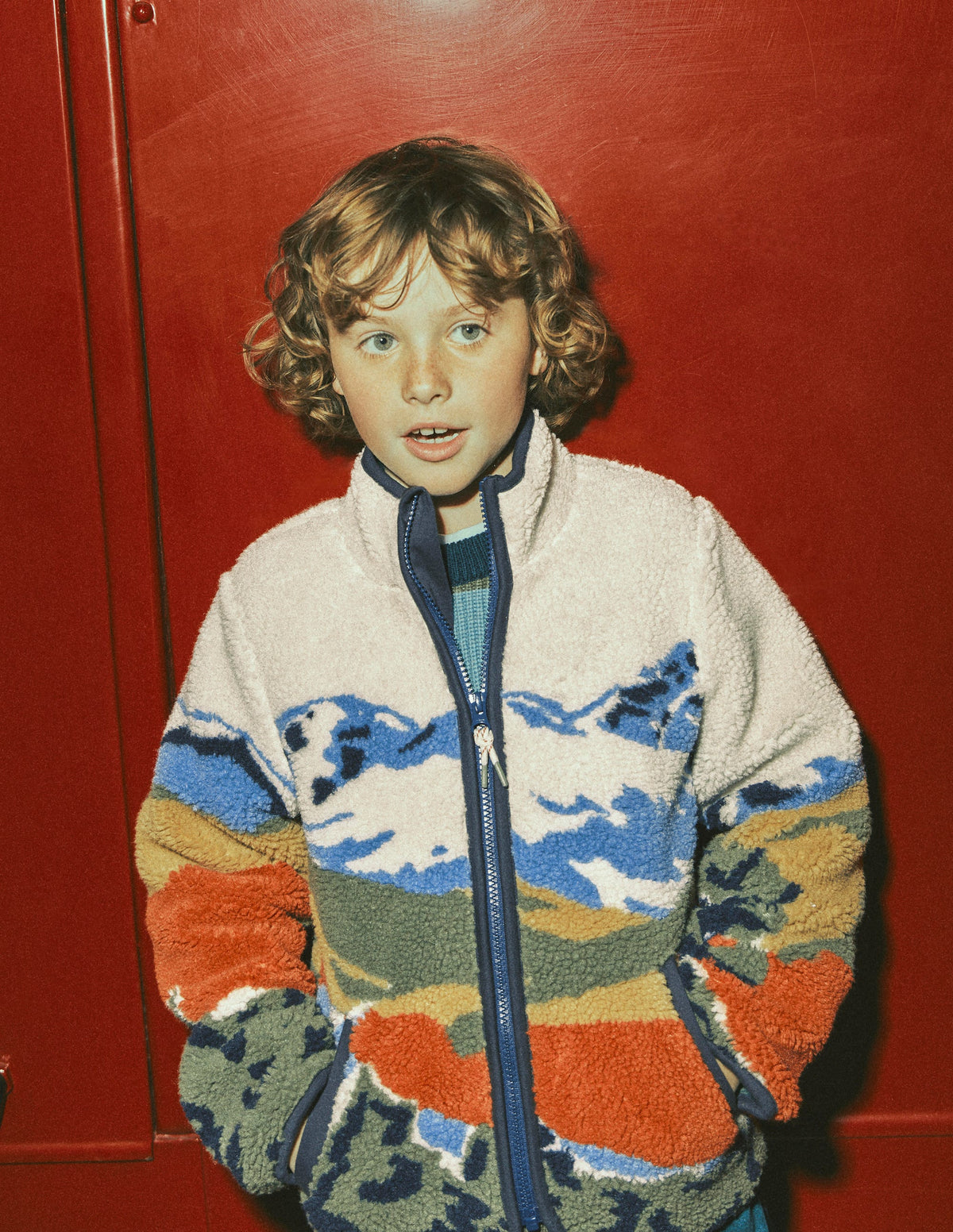 Veste douillette en borg-Paysage en borg - Image 1
