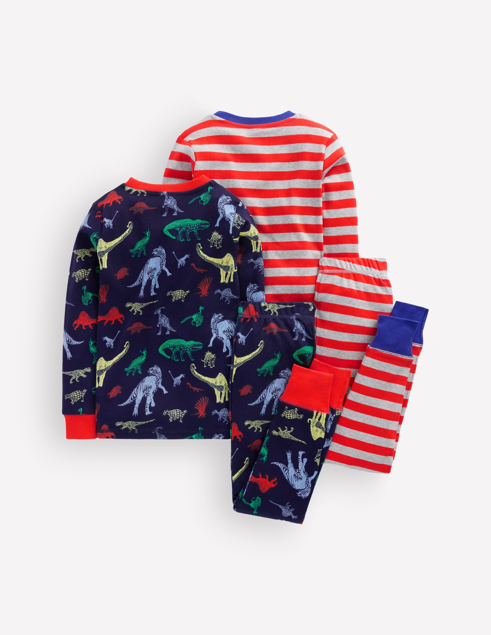 2 pyjamas douillets-Dinosaures - Image 2
