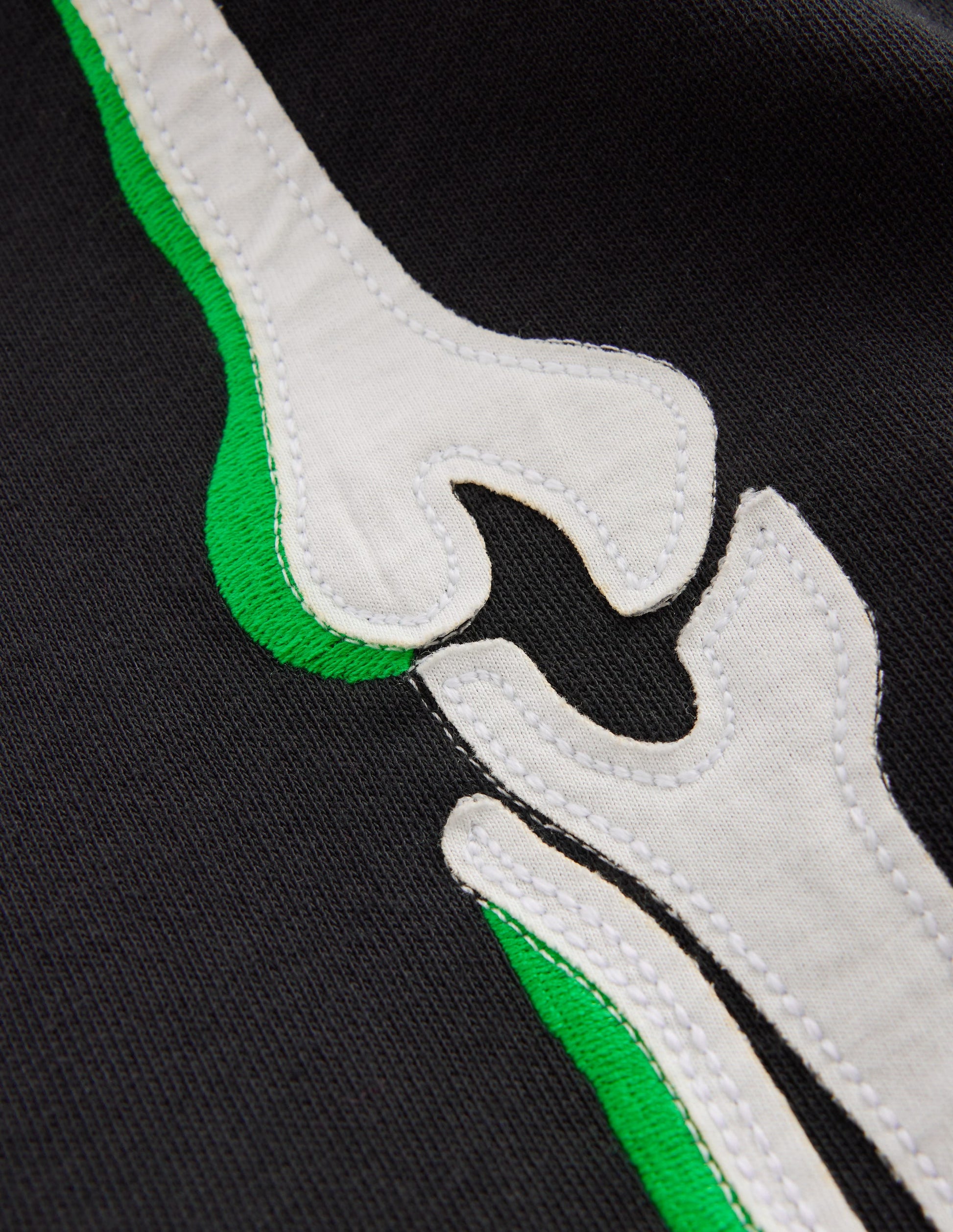 Bas de jogging d'Halloween phosphorescent-Squelette gris ombre-3