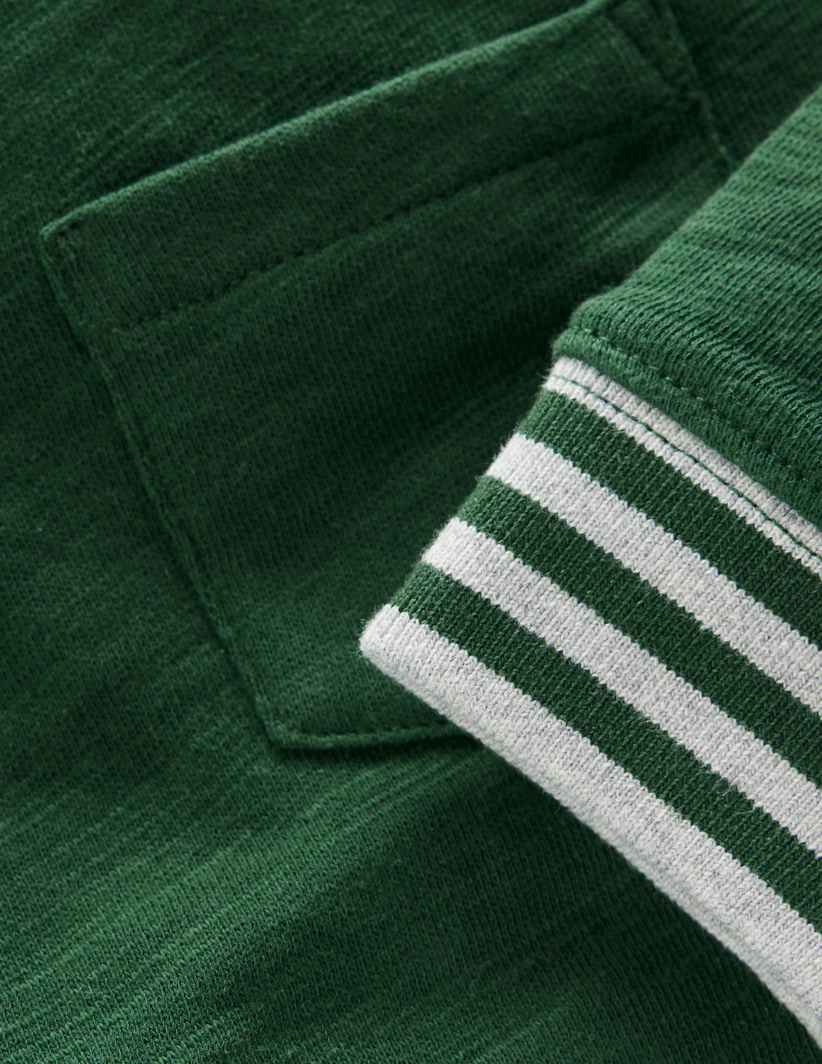 T-shirt semi-épais cosy-Vert chasseur/aura bleue - Image 3