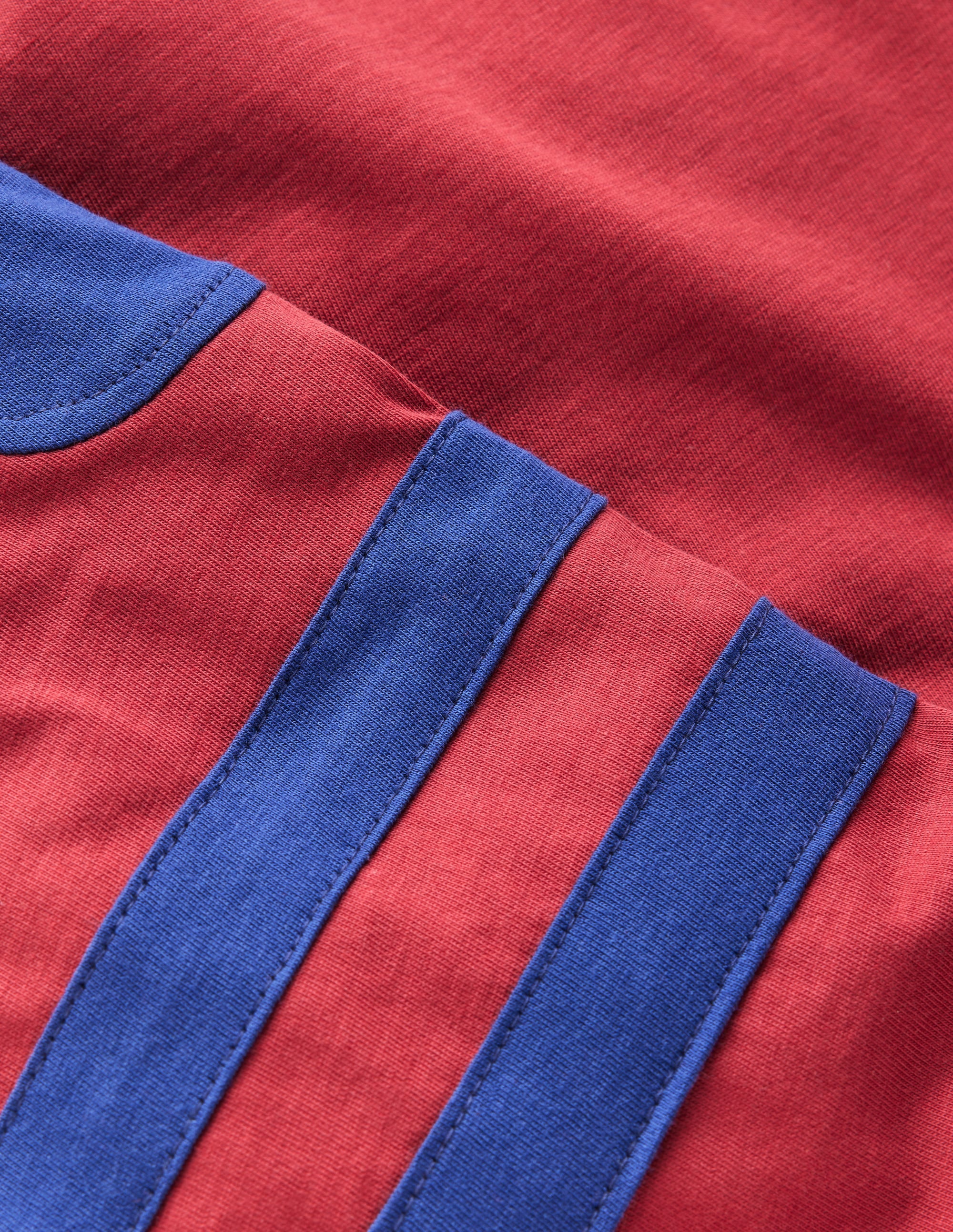 T-shirt colourblock-Terre rouge - Image 3