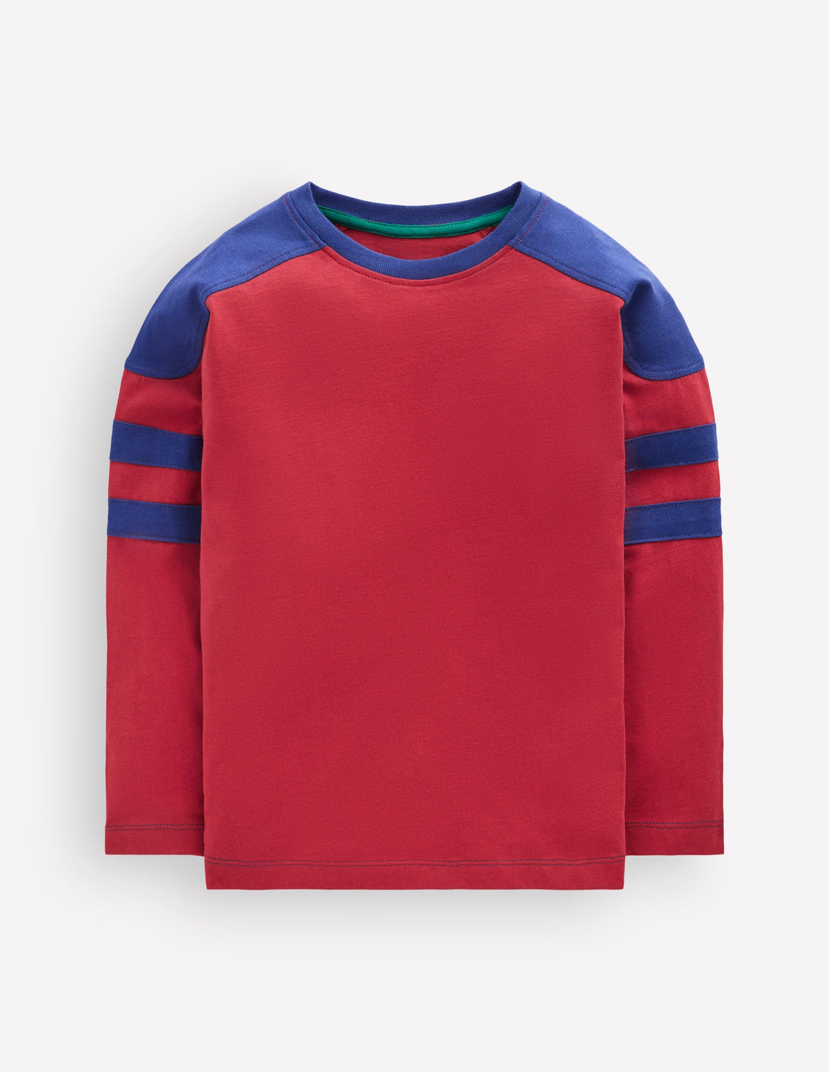 T-shirt colourblock-Terre rouge-1