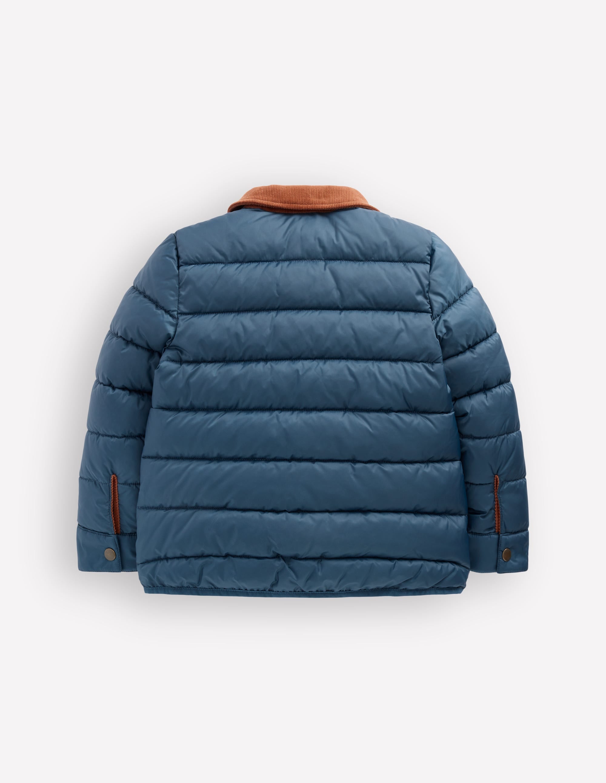 Baffle-Jacke mit kragen-Blau - Image 2
