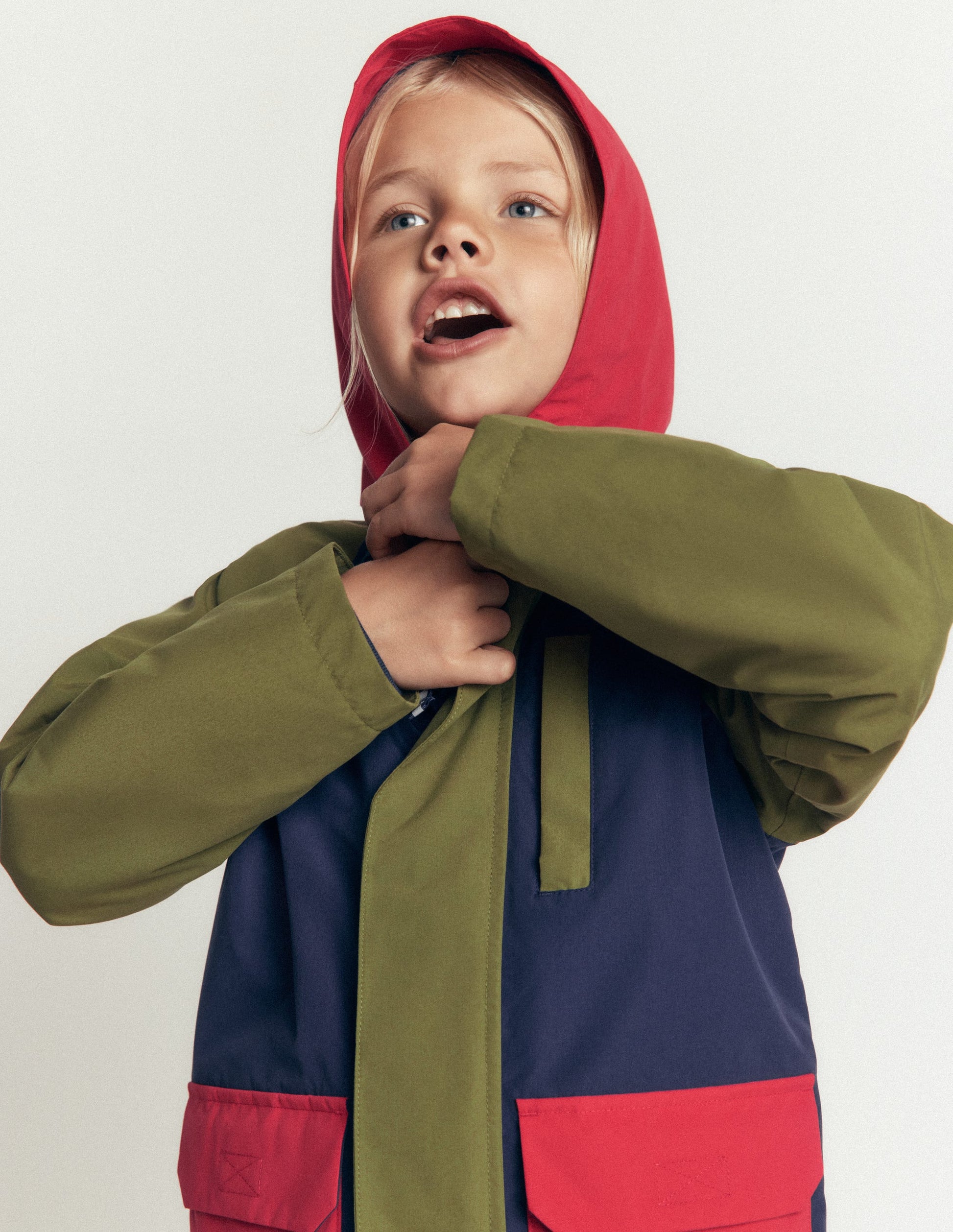 Wasserdichte Fischerjacke-Blockfarben-2