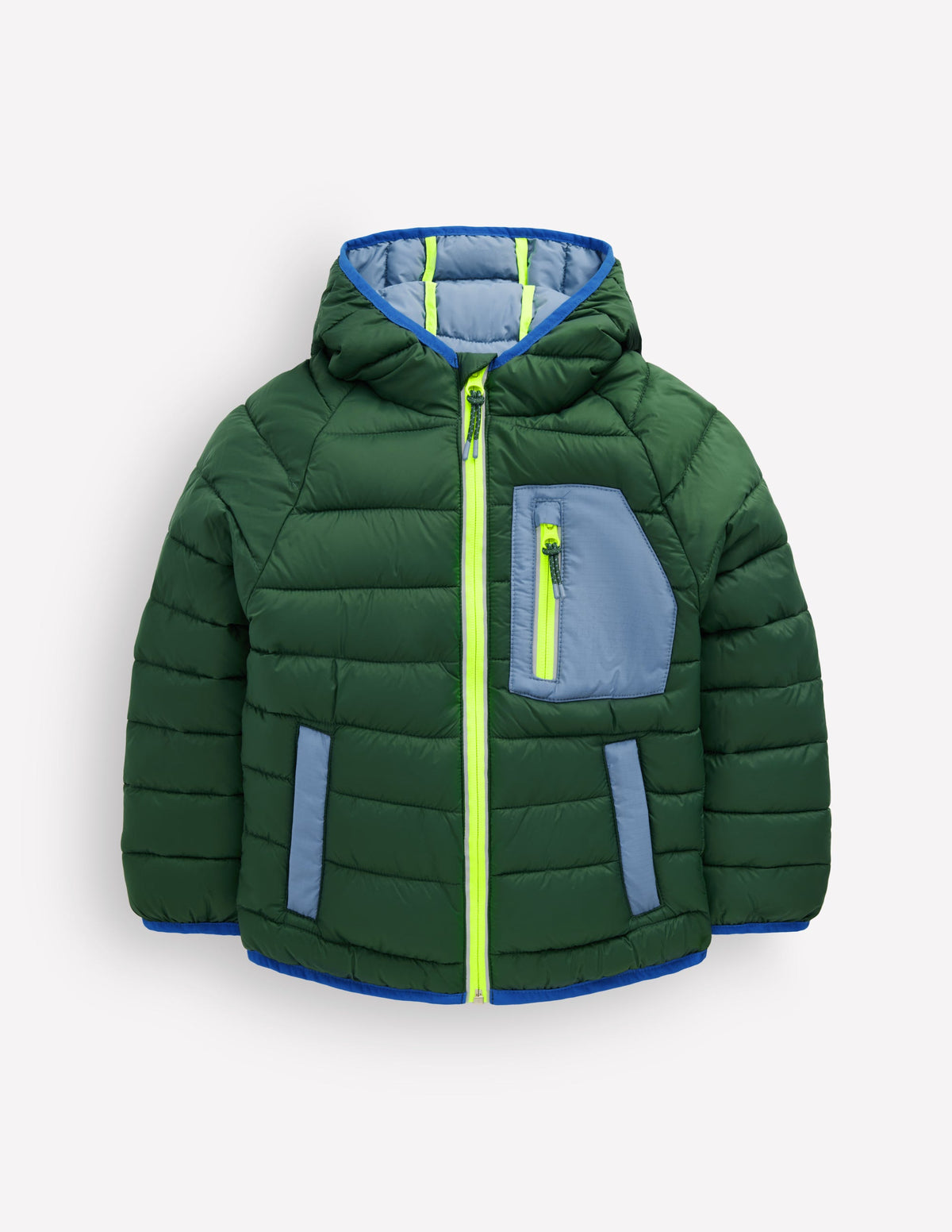 Bequem verstaubare, wattierte Jacke-Kleiner Blumenstrauß - Image 3