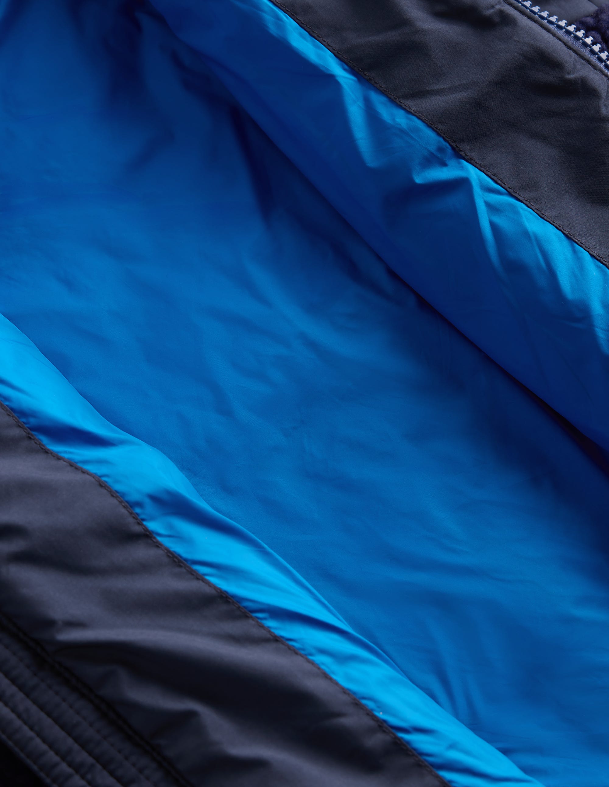 Steppjacke mit Teddyfell-SCHWARZE IRIS - Image 5