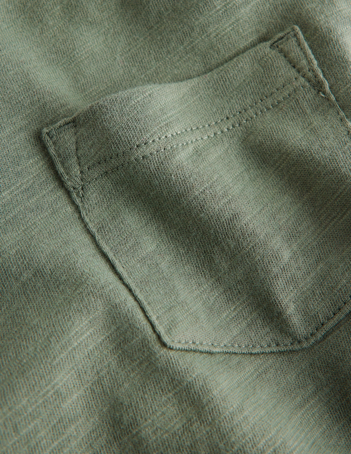 Langärmliges T-Shirt für den Alltag-Flaschengrün - Image 3