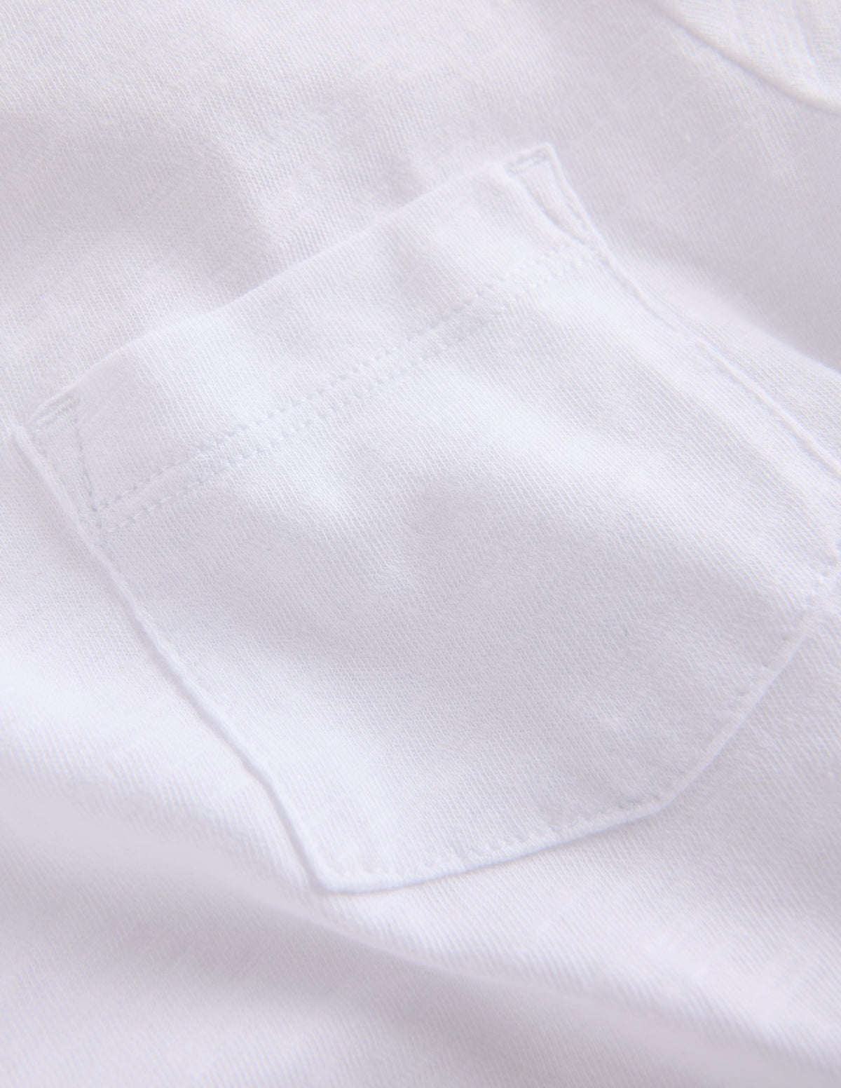 T-shirt pour tous les jours à manches longues-Blanc-3