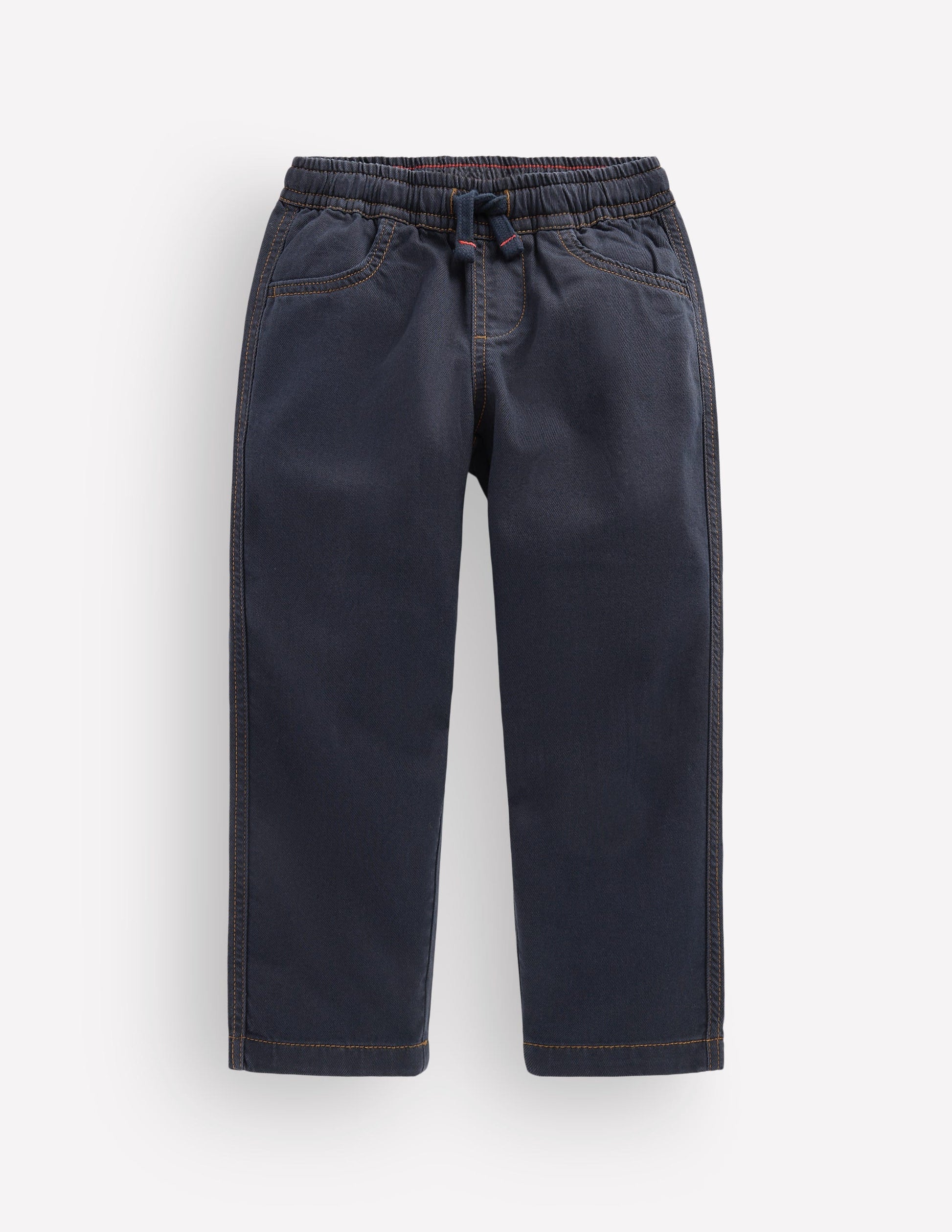 Easy Straight Trousers-Parisian Night-1