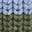 Grob gestrickter Baumwollpullover-Blauhäher Streifen