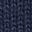 Pull élégant à fermeture zippée-Bleu Marine Chiné