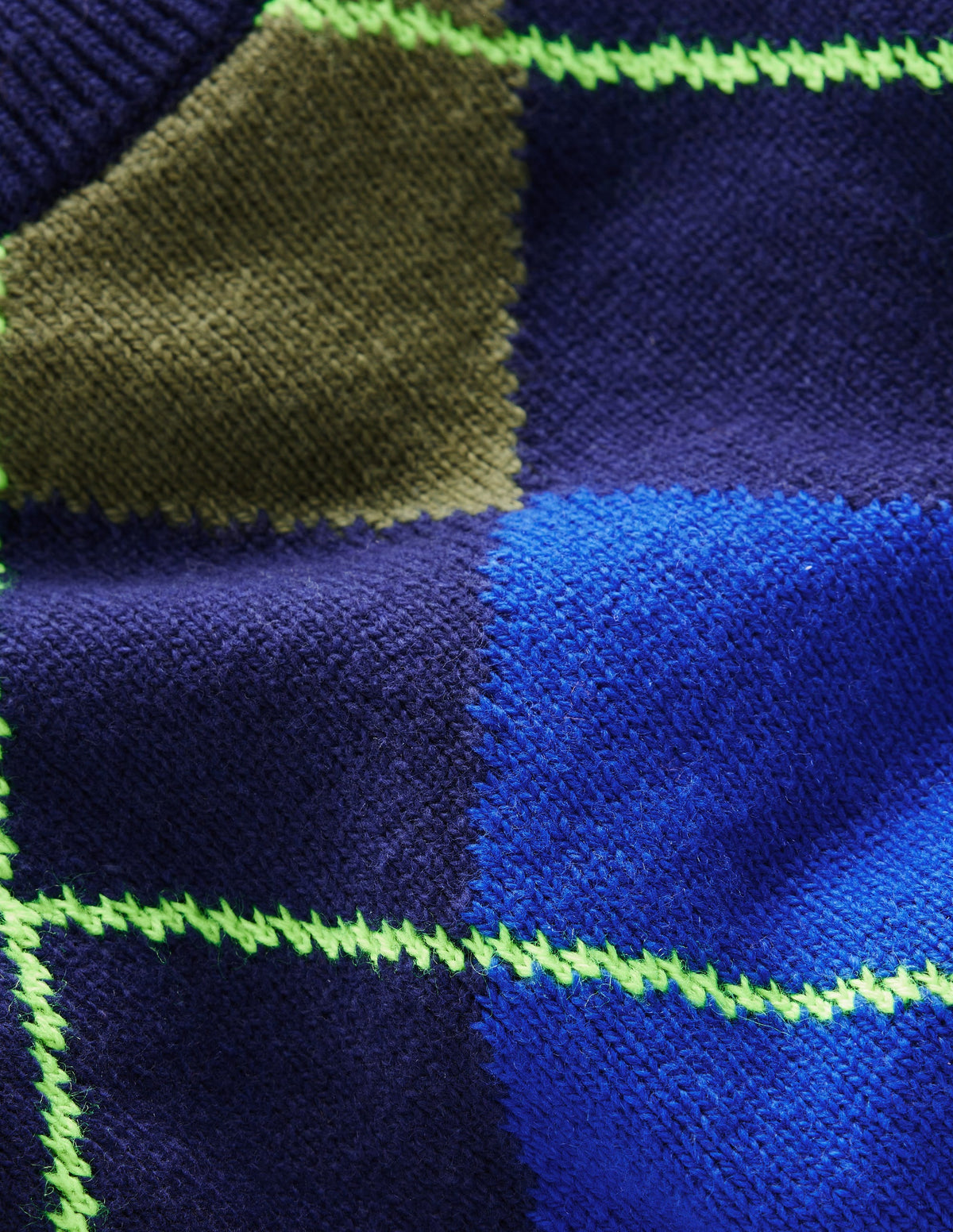 Argyle Jumper-College Navy - Image 5