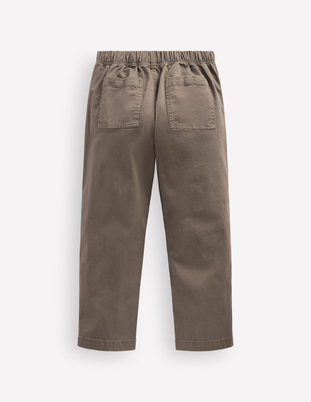 Lässige Chinohose mit geradem Bein-Grau Walnuss - Image 2