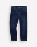 Jeans mit geradem Bein-Dunkle Waschung