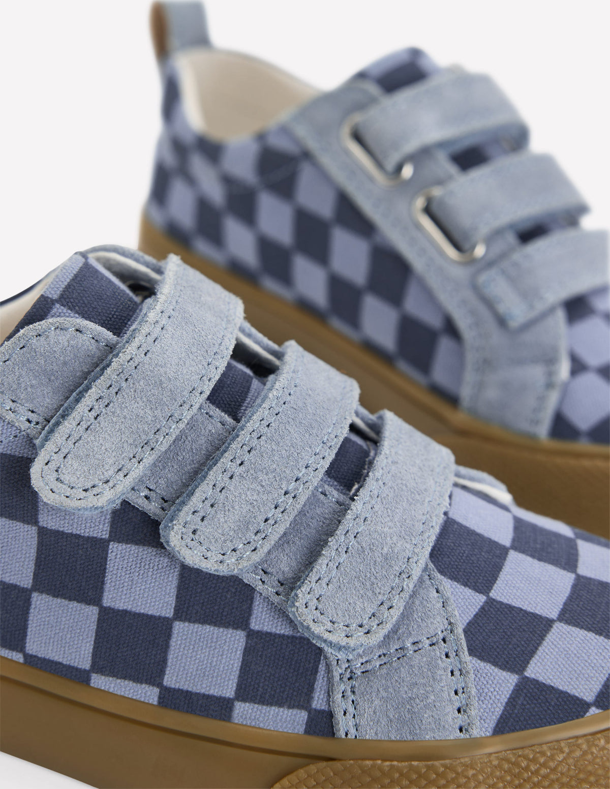 Low Tops-Checkerboard Blue - Image 3