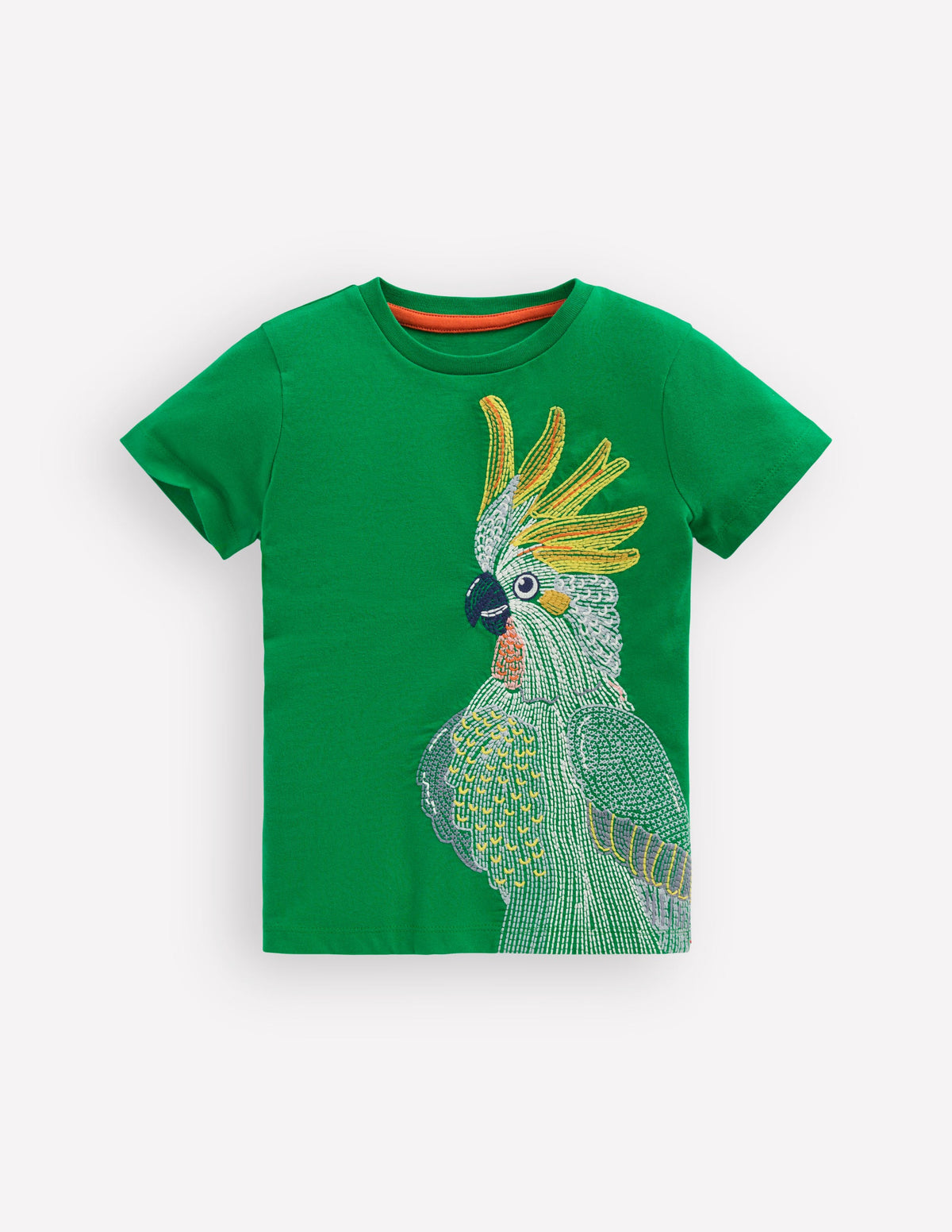 Superstitch T-Shirt-Green Tambourine Cockatoo - Image 1