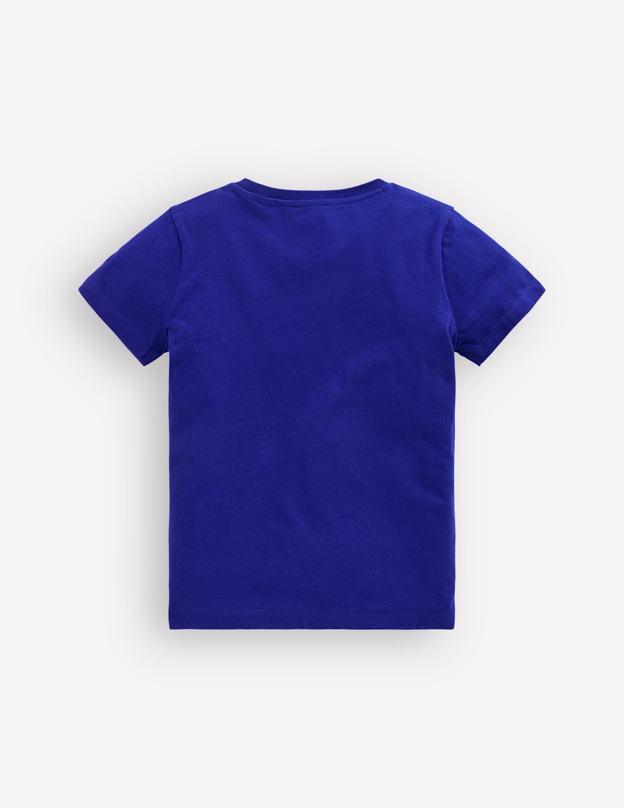 T-Shirt mit Superstitch-Design-Surf The Web-Blau Leopard - Image 3