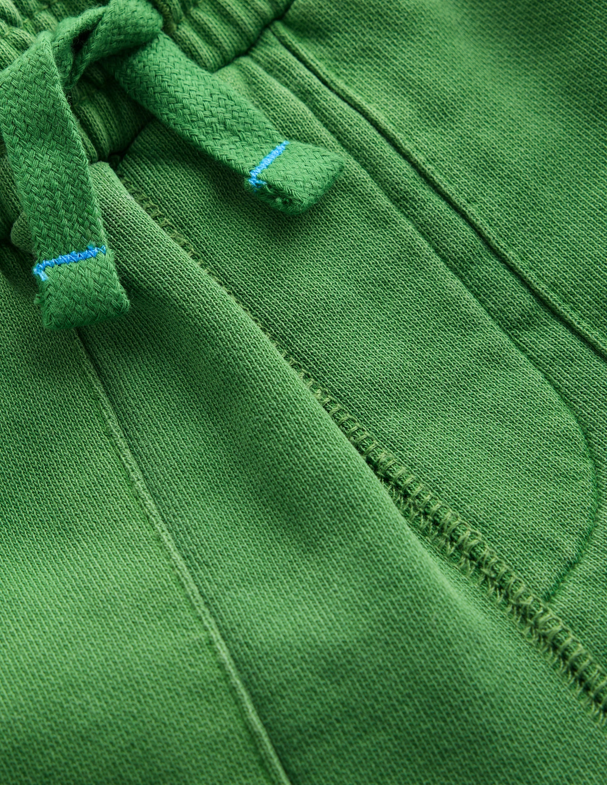 Stückgefärbte Sweatshorts-Minzgrün - Image 5