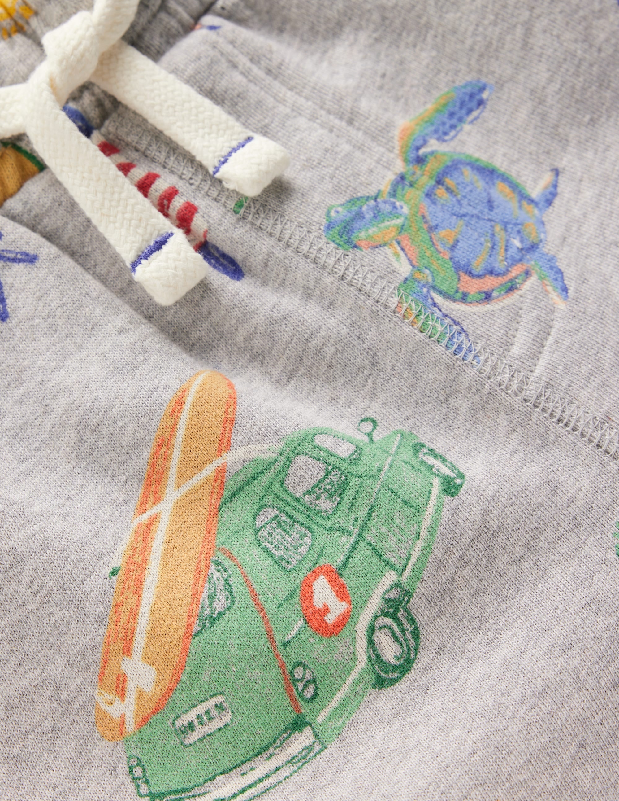 Bedruckte Shorts-Chambray Ferien - Image 3