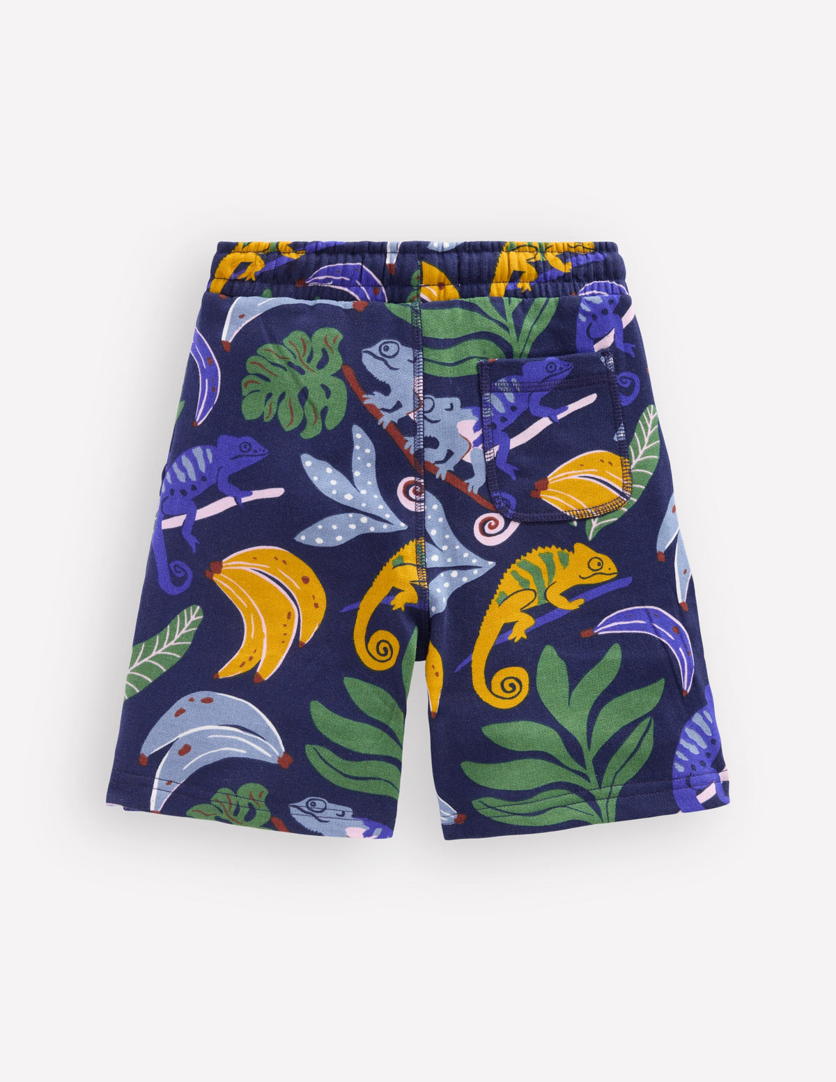 Bedruckte Shorts-Marineblau Chamäleon - Image 2