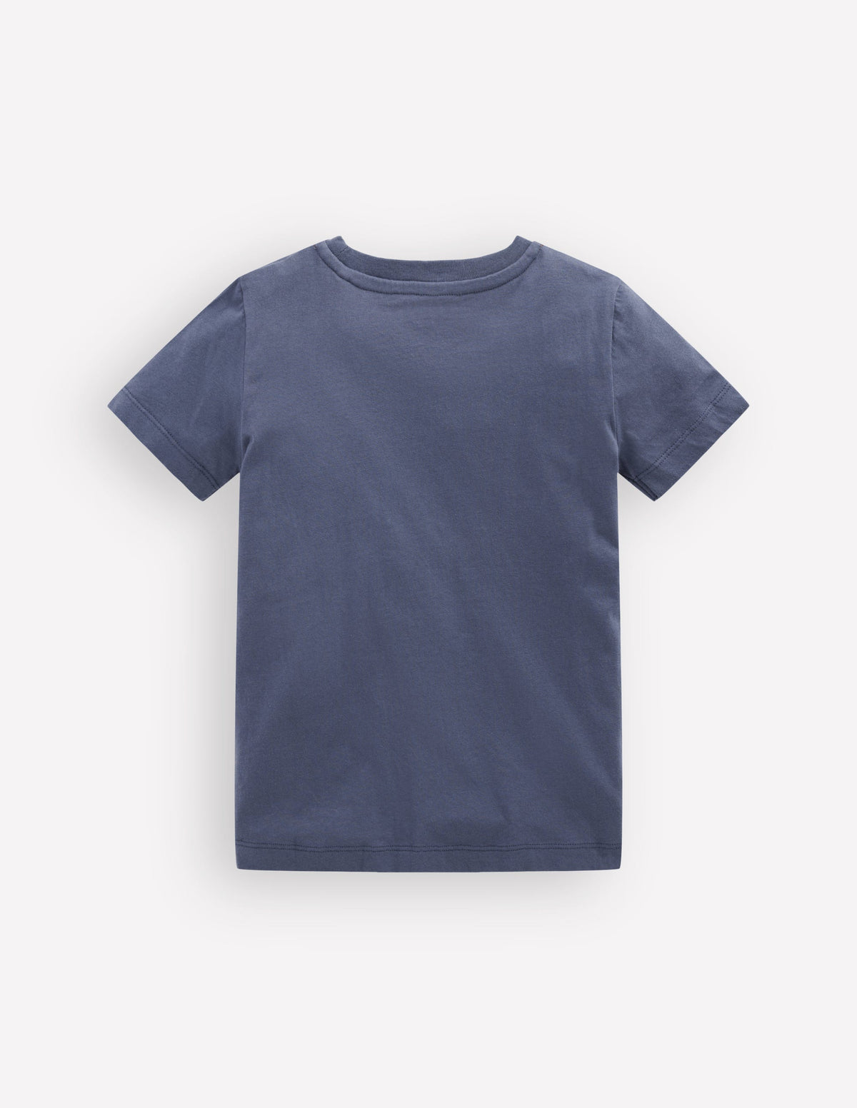 T-Shirt mit Applikation-Vintage-Indigoblau Tiger Streifen - Image 2