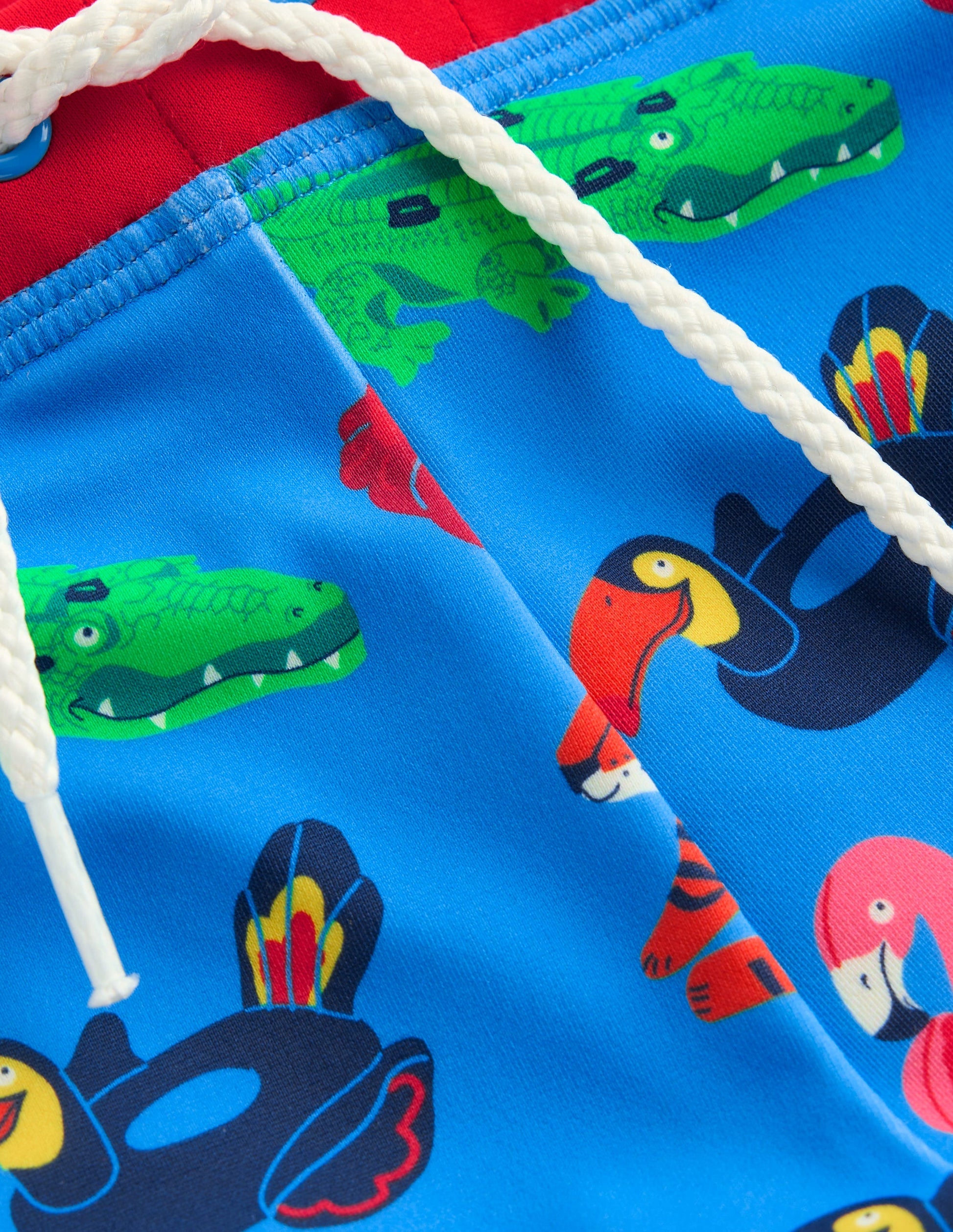 Badehose-Malibu Blau Pool Schwimmer-3