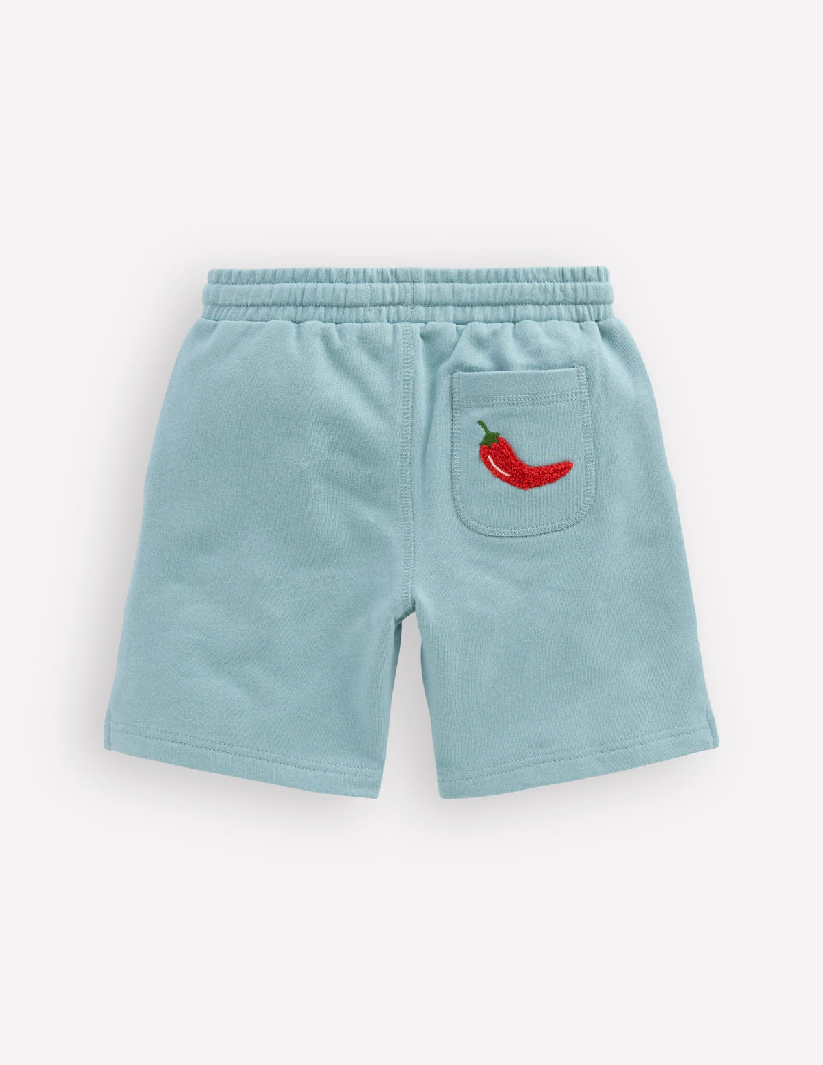 Lustige Sweatshorts-Meeresdunst Blau Chilischoten-2