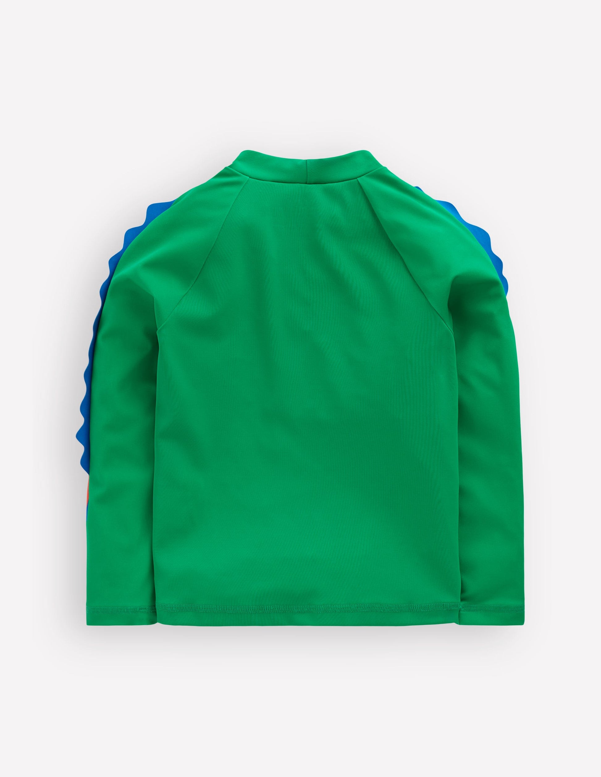 Lustiges Badeshirt mit Sonnenschutz-Schattiges Grün Chamäleon-4