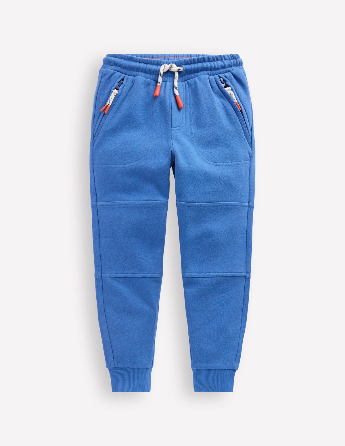 Bas de jogging à genoux renforcés-Bleu cabanon - Image 3