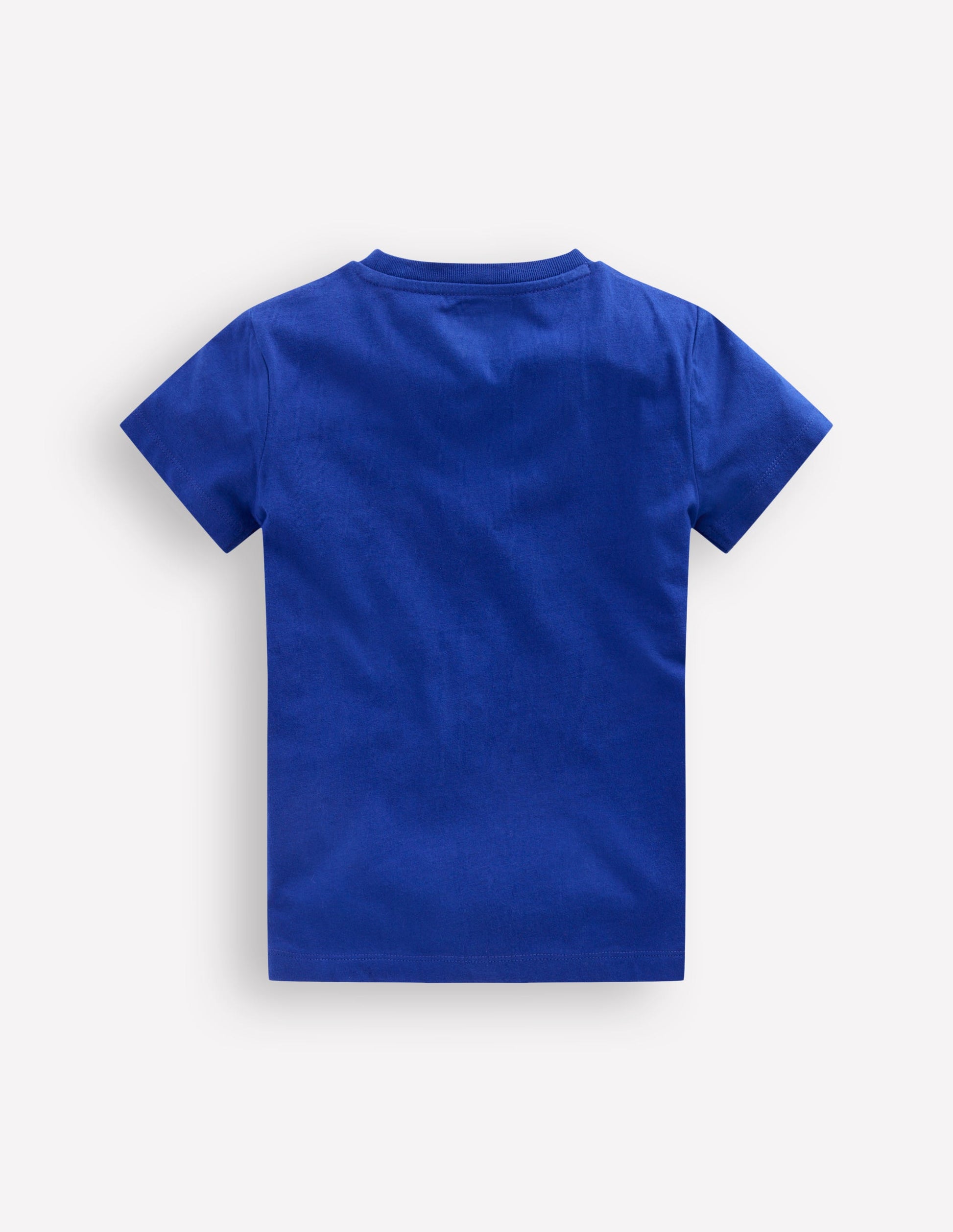 T-Shirt mit Superstitch-Design-Saphirblau Boote-2