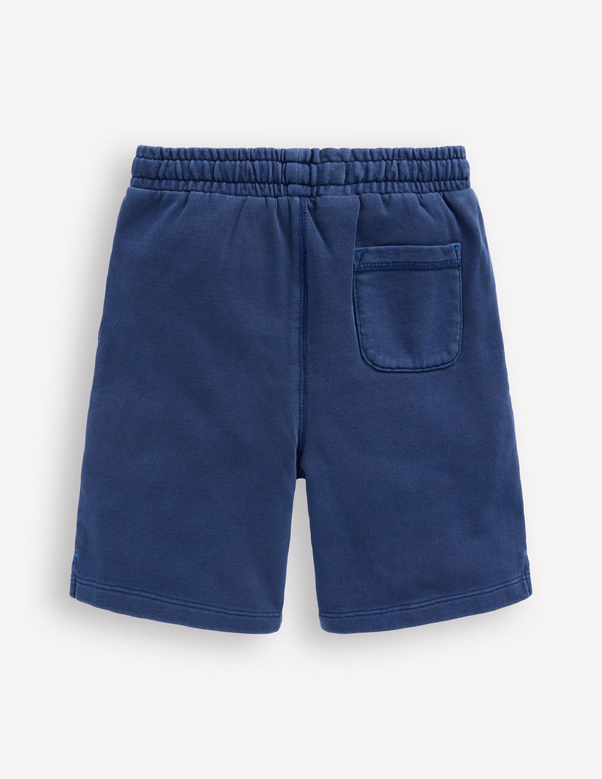 Stückgefärbte Sweatshorts-Marineblau - Image 2