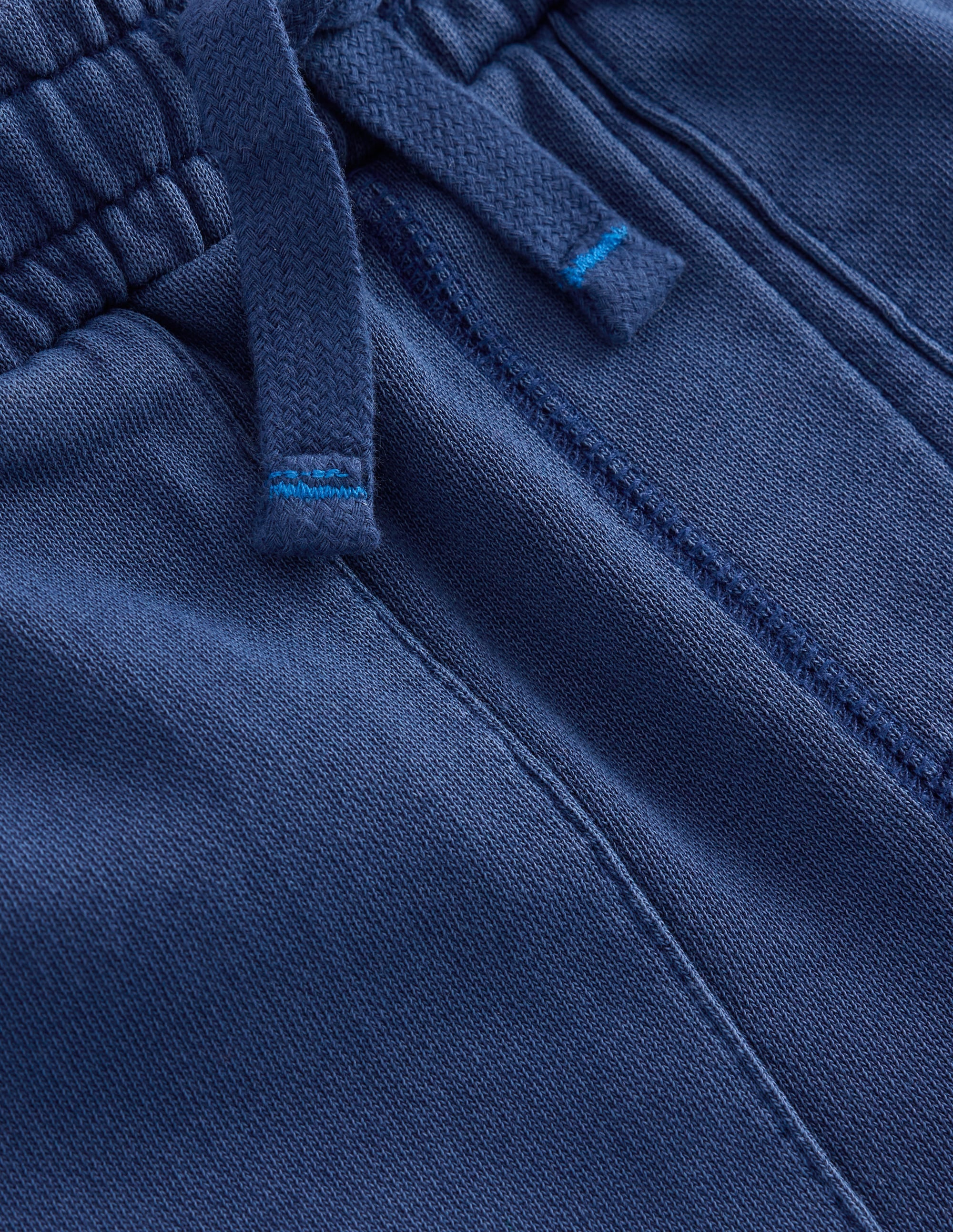 Stückgefärbte Sweatshorts-Marineblau - Image 3