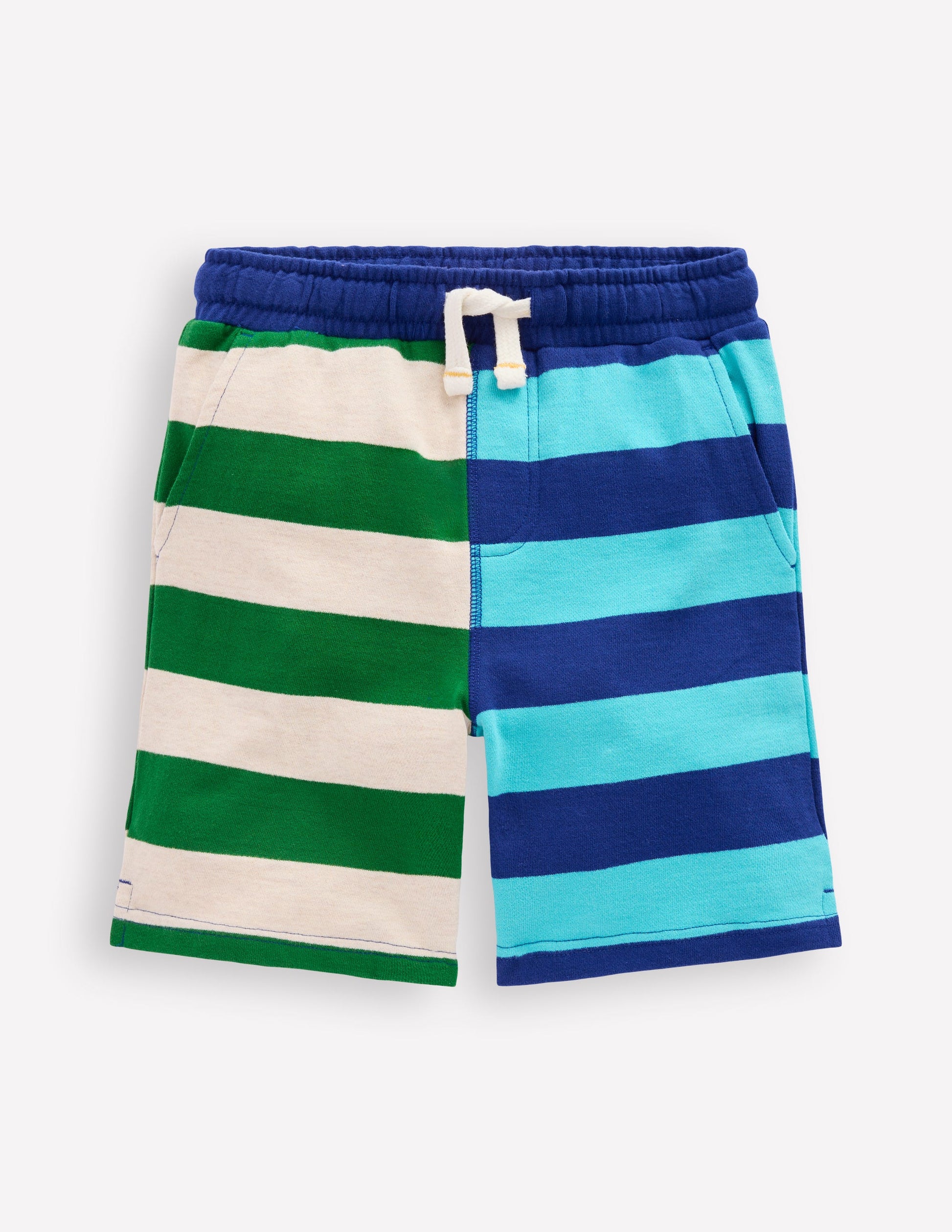 Bedruckte Shorts-Kuddelmuddel Streifen-1
