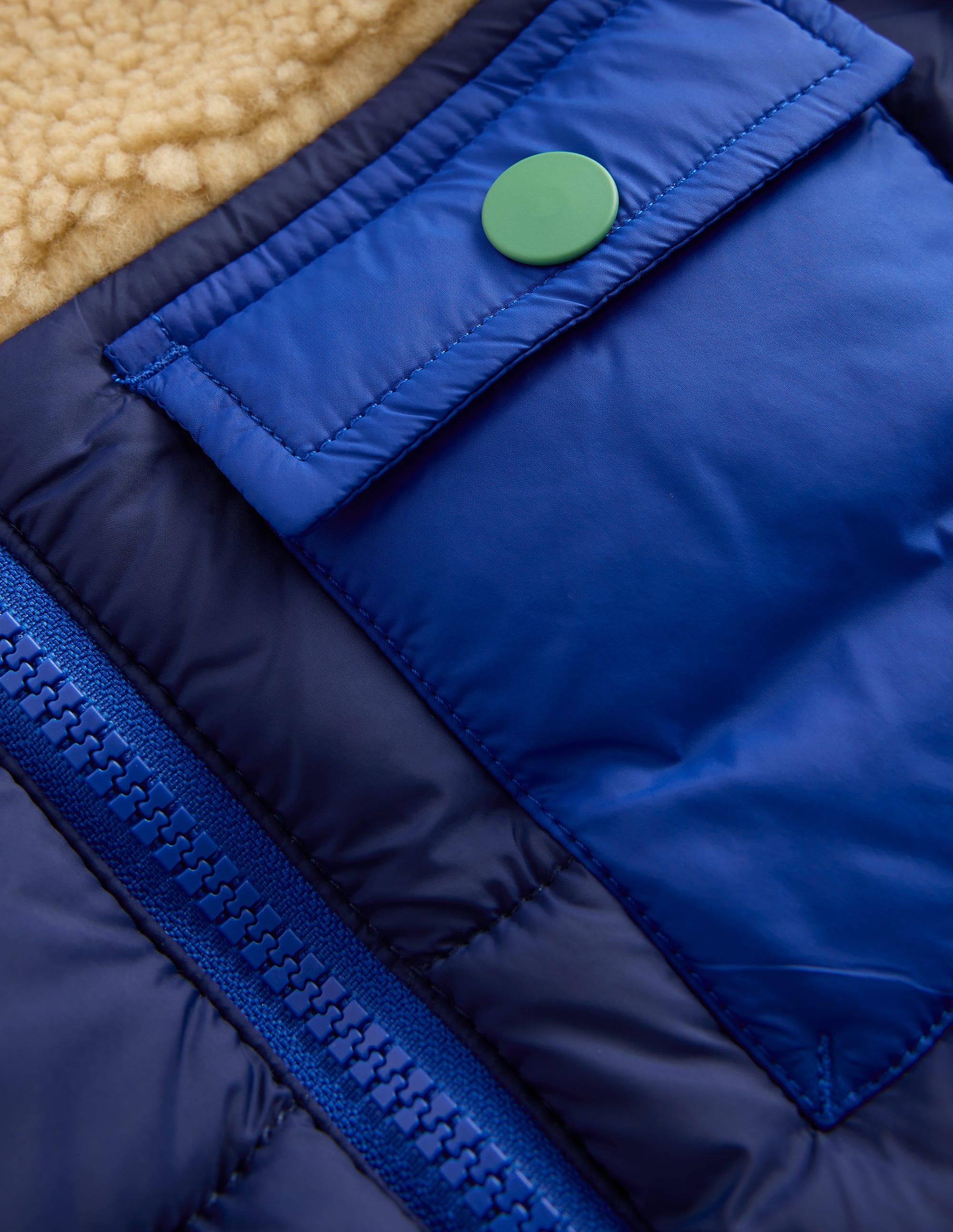 2-in-1-Teddyfell-Jacke-Wintermoos Mix - Image 3