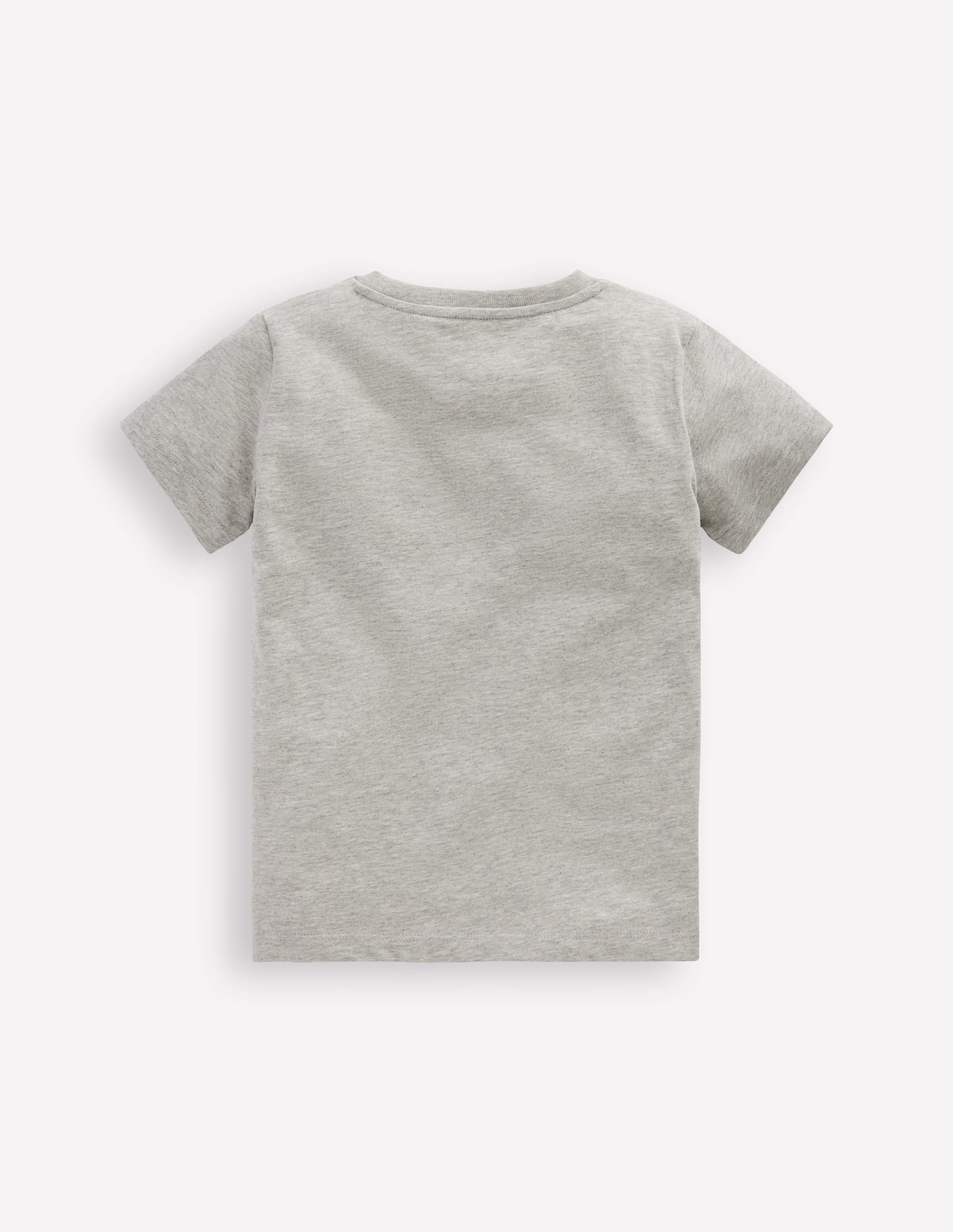 T-Shirt mit Grafik-Grau Meliert, Dinos - Image 2