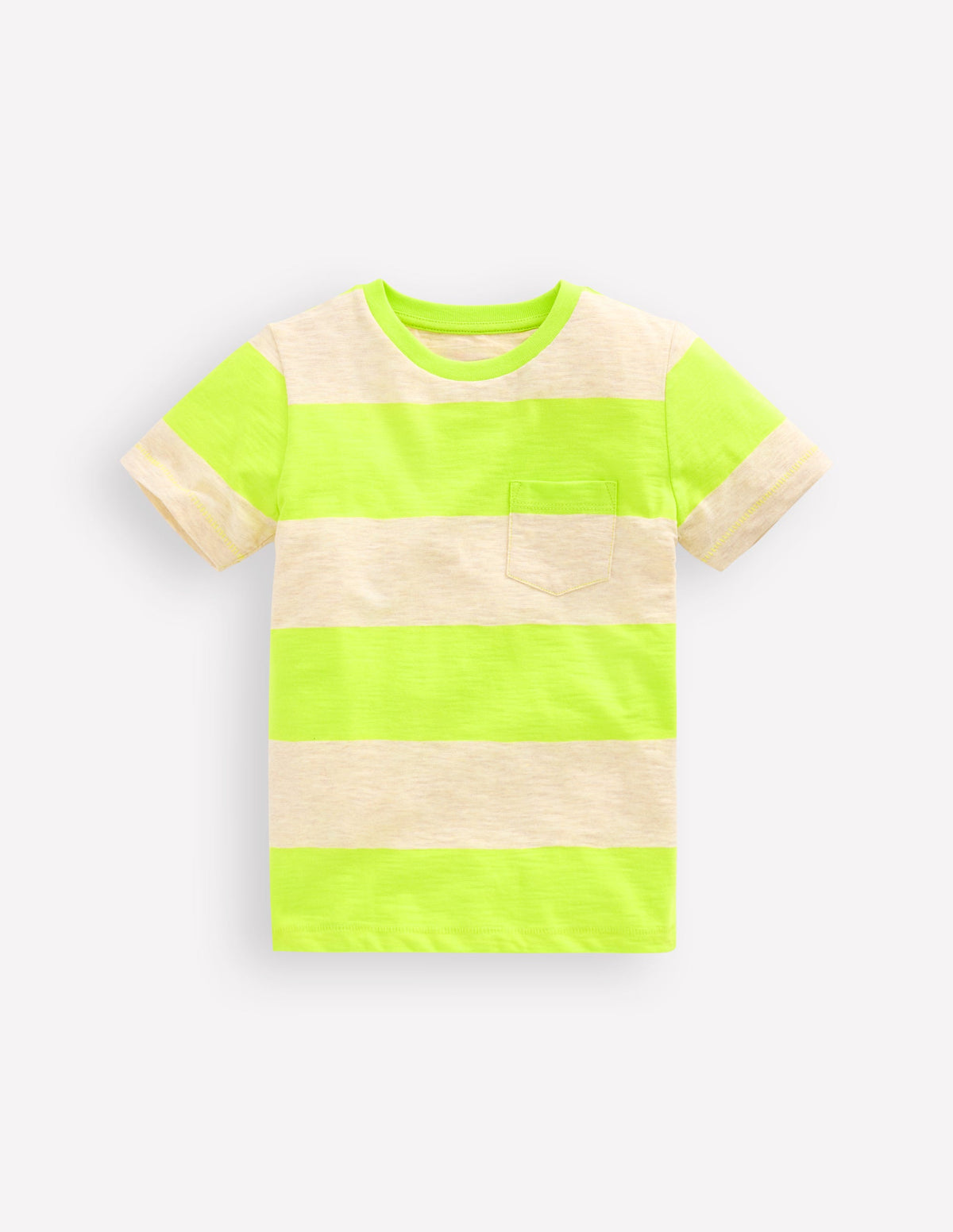 Everyday Short Sleeve T-Shirt-Love Bird / Oatmeal Melange - Image 1