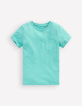 T-Shirt für den Alltag-Morgendämmerungsblau