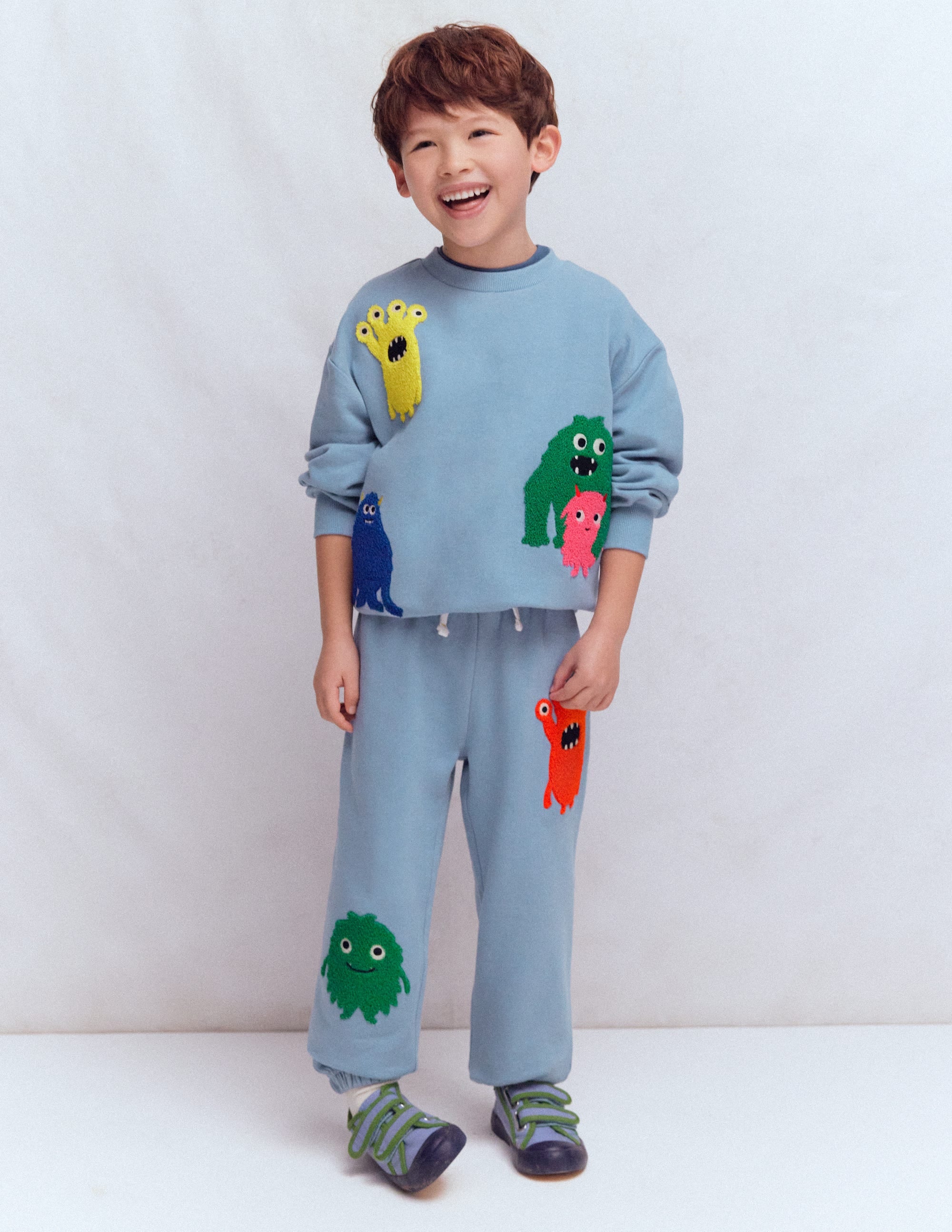 Lustiges Sweatshirt-Bouclé-Monster - Image 3