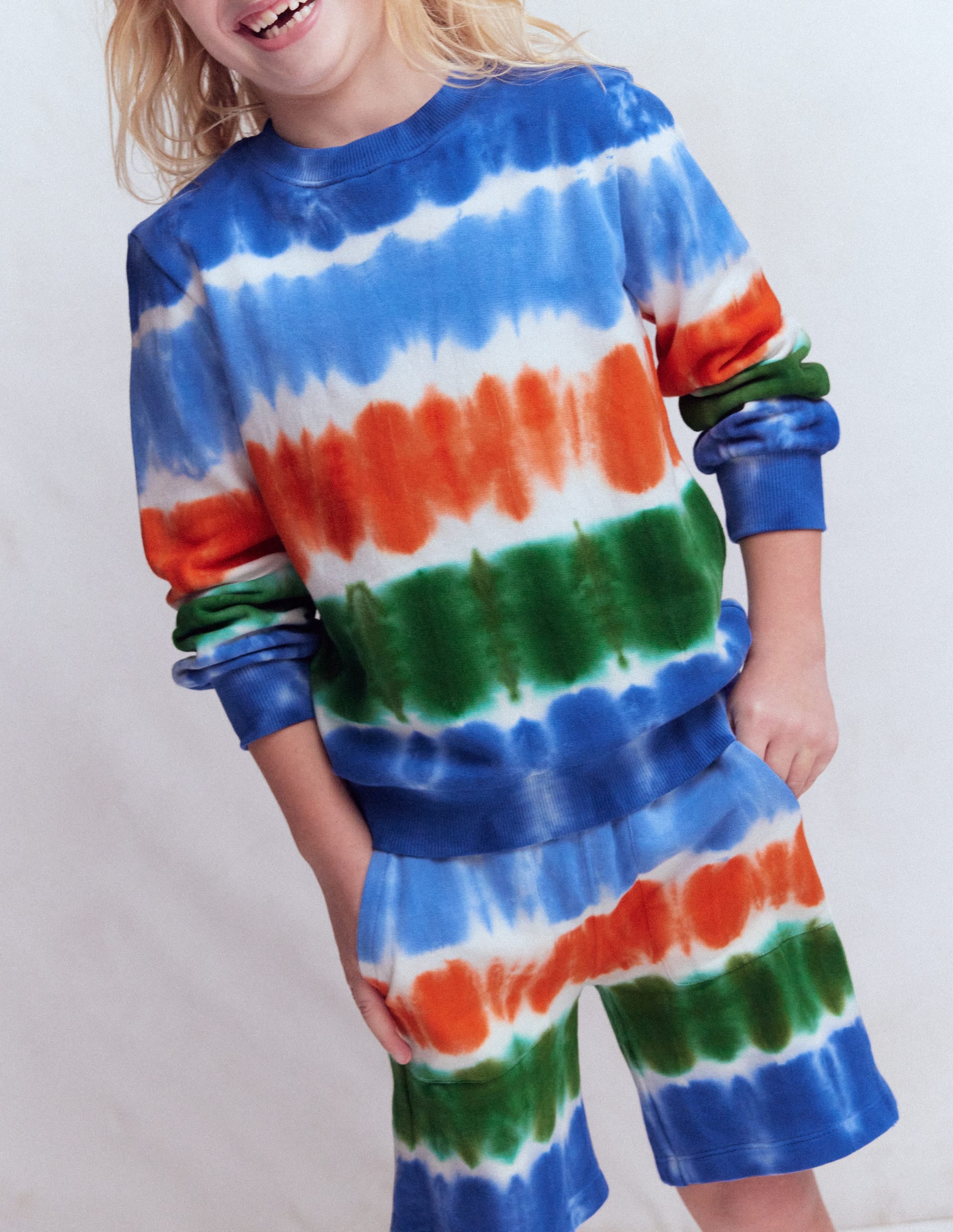 Batik-Sweatshirt-Bunt - Image 1