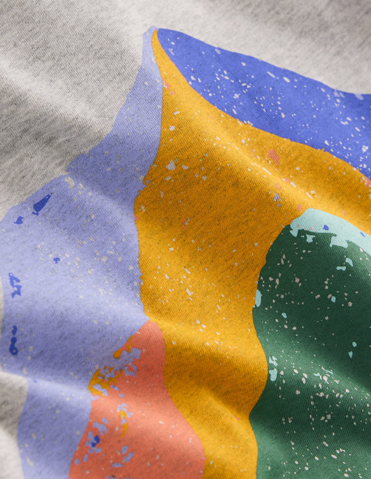 Lockeres T-Shirt mit Grafik-Berge - Image 3