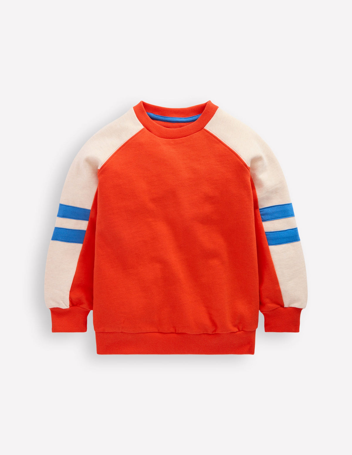 Sweatshirt mit Ärmeln in Blockfarben-FIESTA BLOCKFARBEN-4
